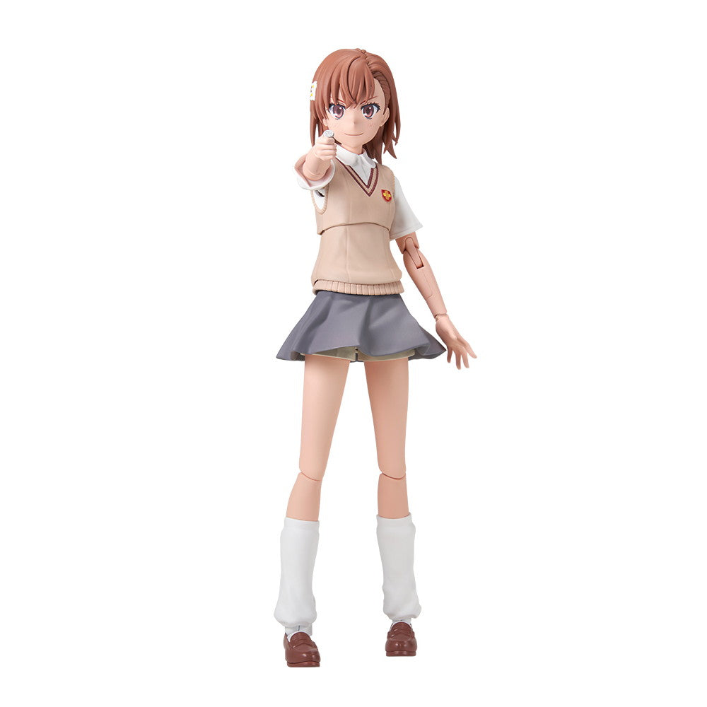 【中古即納】[PTM] KADOKAWA PLASTIC MODEL SERIES 御坂美琴(みさかみこと) とある科学の超電磁砲T プラモデル KADOKAWA(カドカワ)(20250227)