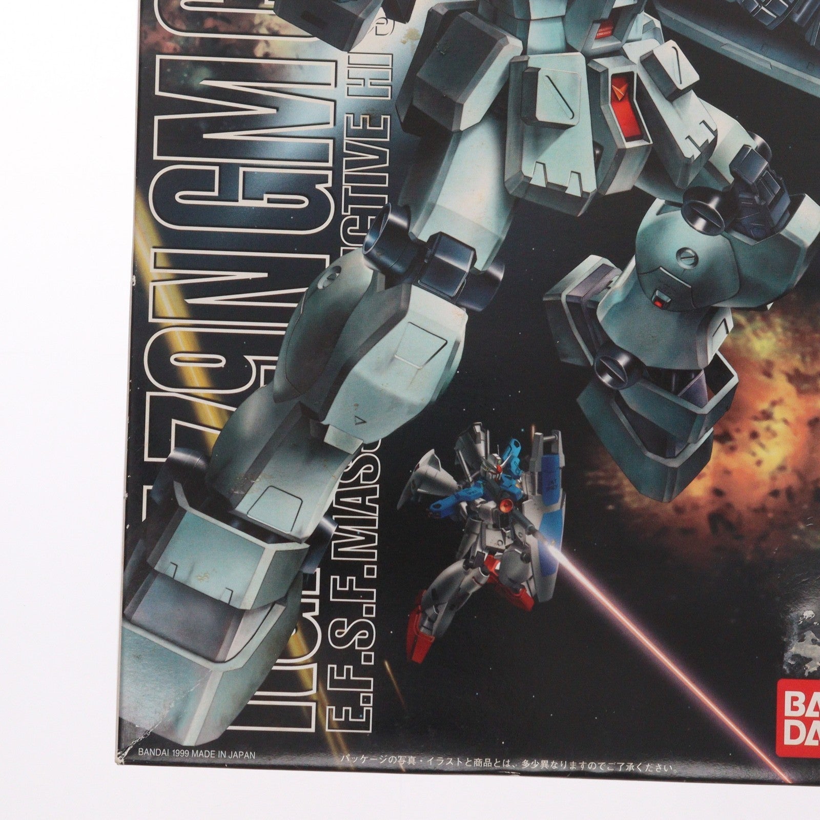 【中古即納】[PTM] MG 1/100 RGM-79N ジム・カスタム 機動戦士ガンダム0083 STARDUST MEMORY(スターダストメモリー) プラモデル(0071691) バンダイ(20180130)