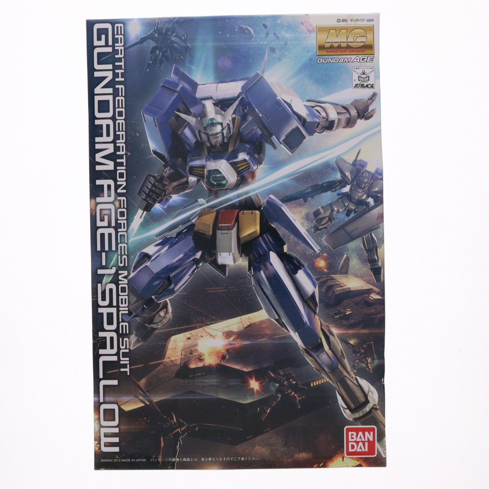 【中古即納】[PTM] MG 1/100 ガンダムAGE-1 スパロー 機動戦士ガンダムAGE(エイジ) プラモデル(0175332) バンダイ(20171026)