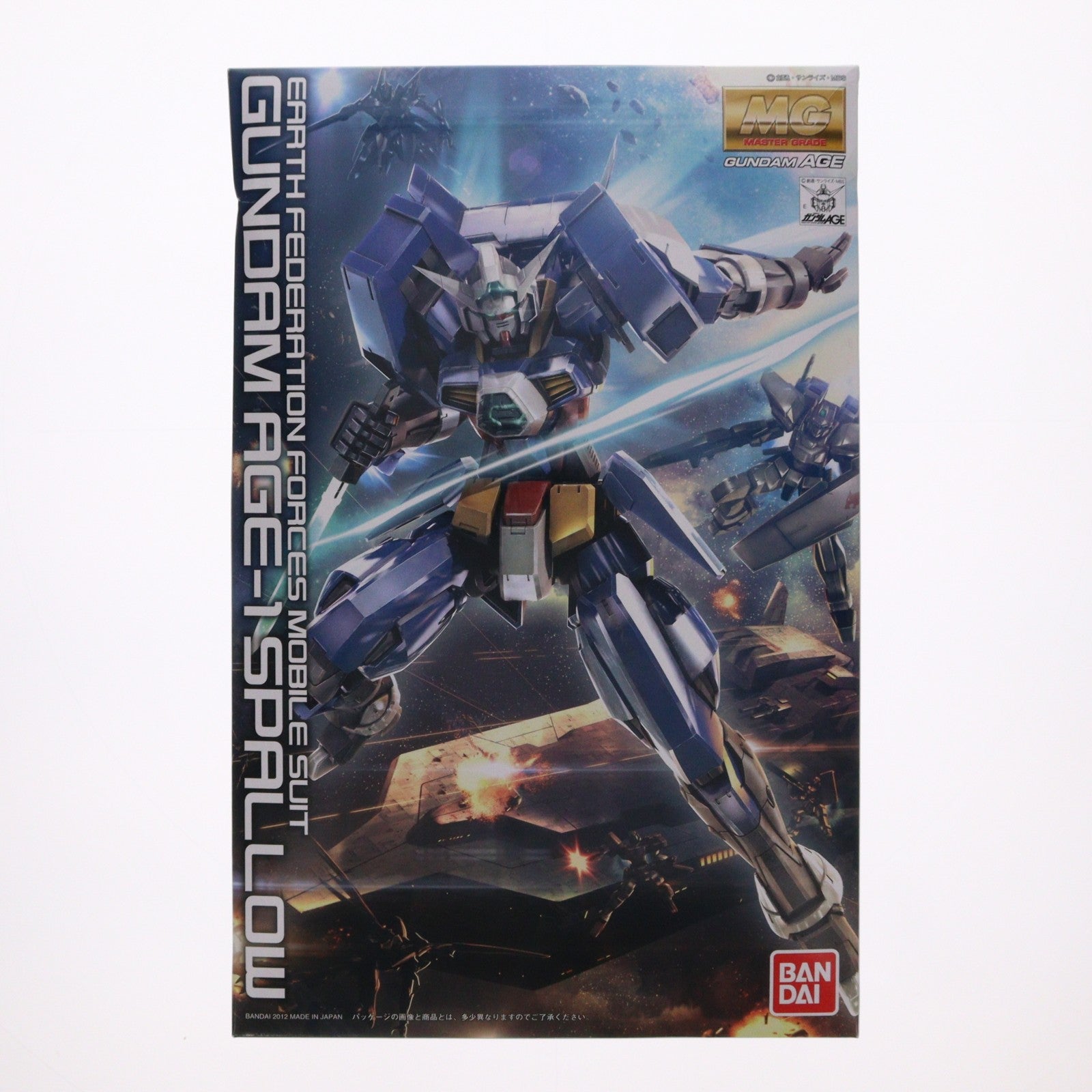 【中古即納】[PTM] MG 1/100 ガンダムAGE-1 スパロー 機動戦士ガンダムAGE(エイジ) プラモデル(0175332) バンダイ(20171026)