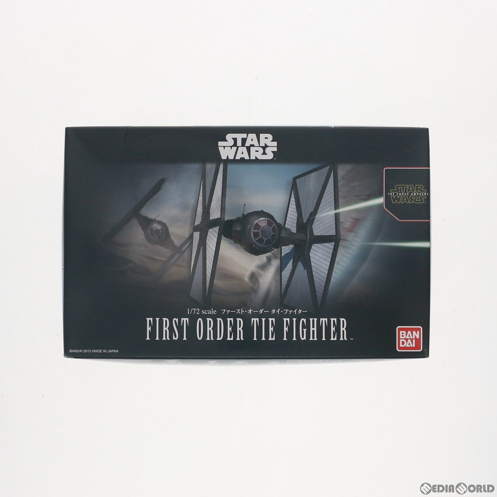 【中古即納】[PTM] 1/72 ファースト・オーダー タイ・ファイター スター・ウォーズ/フォースの覚醒 プラモデル バンダイ(20151225)