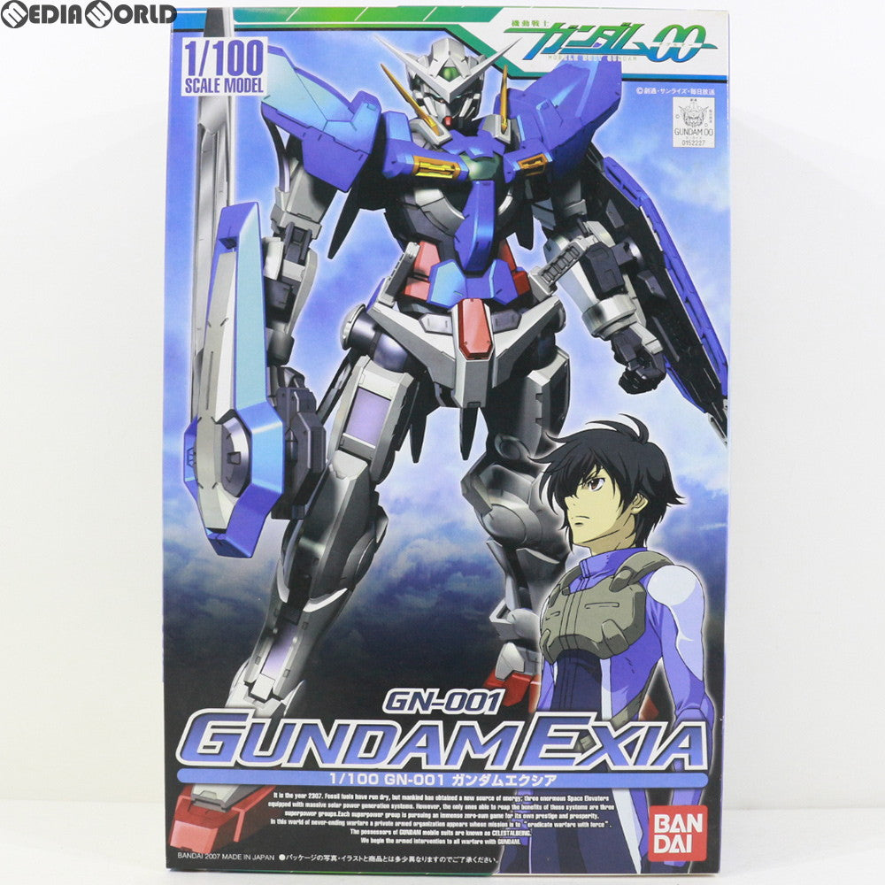 【中古即納】[PTM] 1/100 GN-001 ガンダムエクシア 機動戦士ガンダム00(ダブルオー) プラモデル(0152227) バンダイ(20071110)