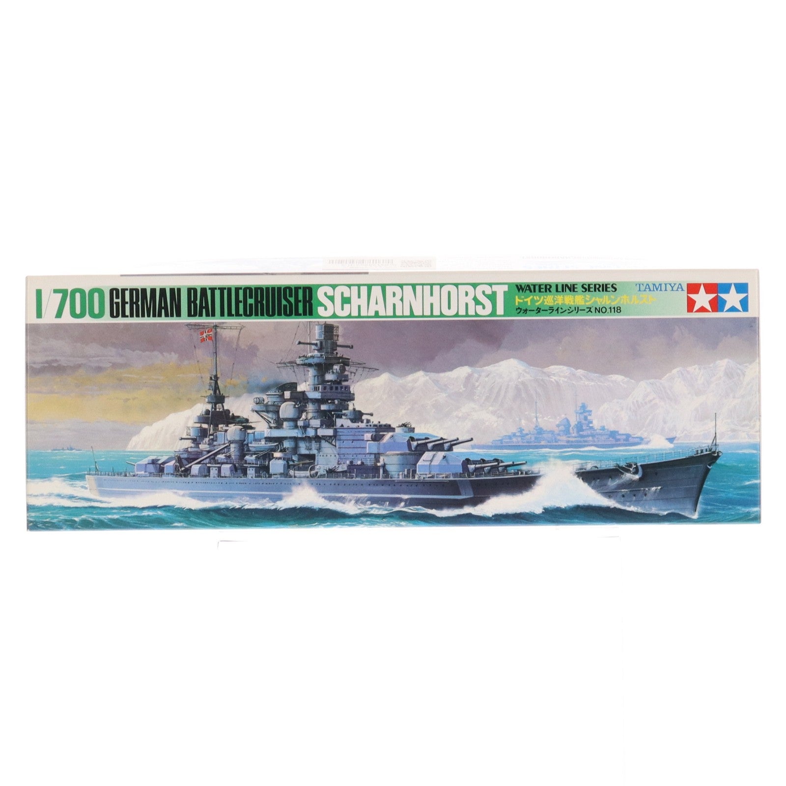 【中古即納】[PTM] ウォーターラインシリーズ No.118 1/700 ドイツ巡洋戦艦 シャルンホルスト プラモデル(77518) タミヤ(19991231)