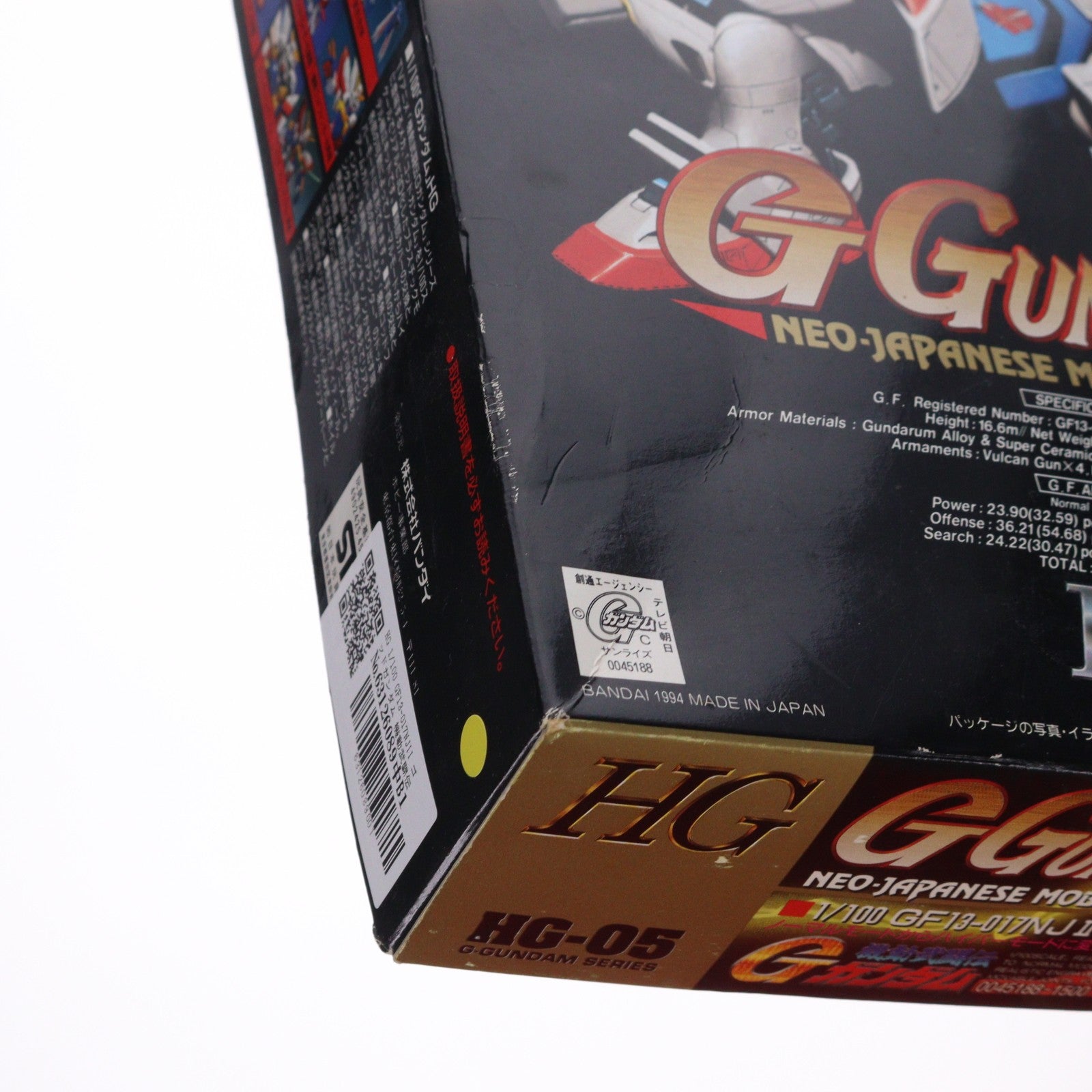 【中古即納】[PTM] HG 1/100 GF13-017NJII ゴッドガンダム 機動武闘伝Gガンダム プラモデル(0045188) バンダイ(19991231)