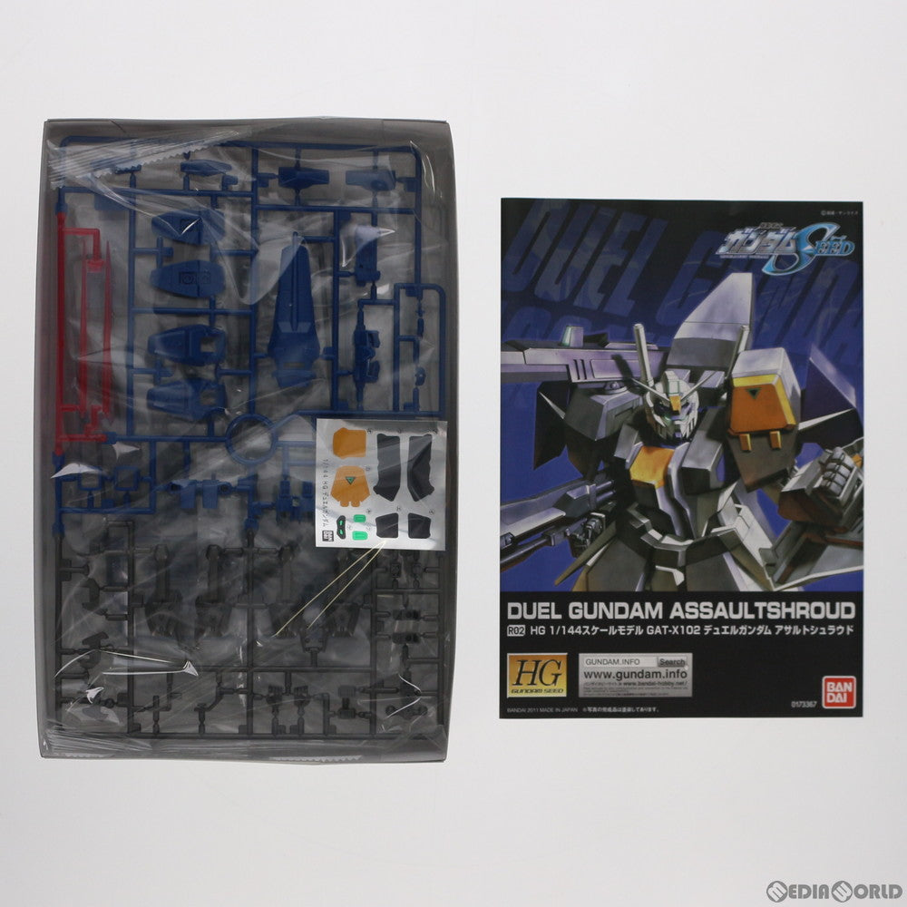 【中古即納】[PTM] HG 1/144 R02 GAT-X102 デュエルガンダム 機動戦士ガンダムSEED(シード) プラモデル バンダイ(20111119)