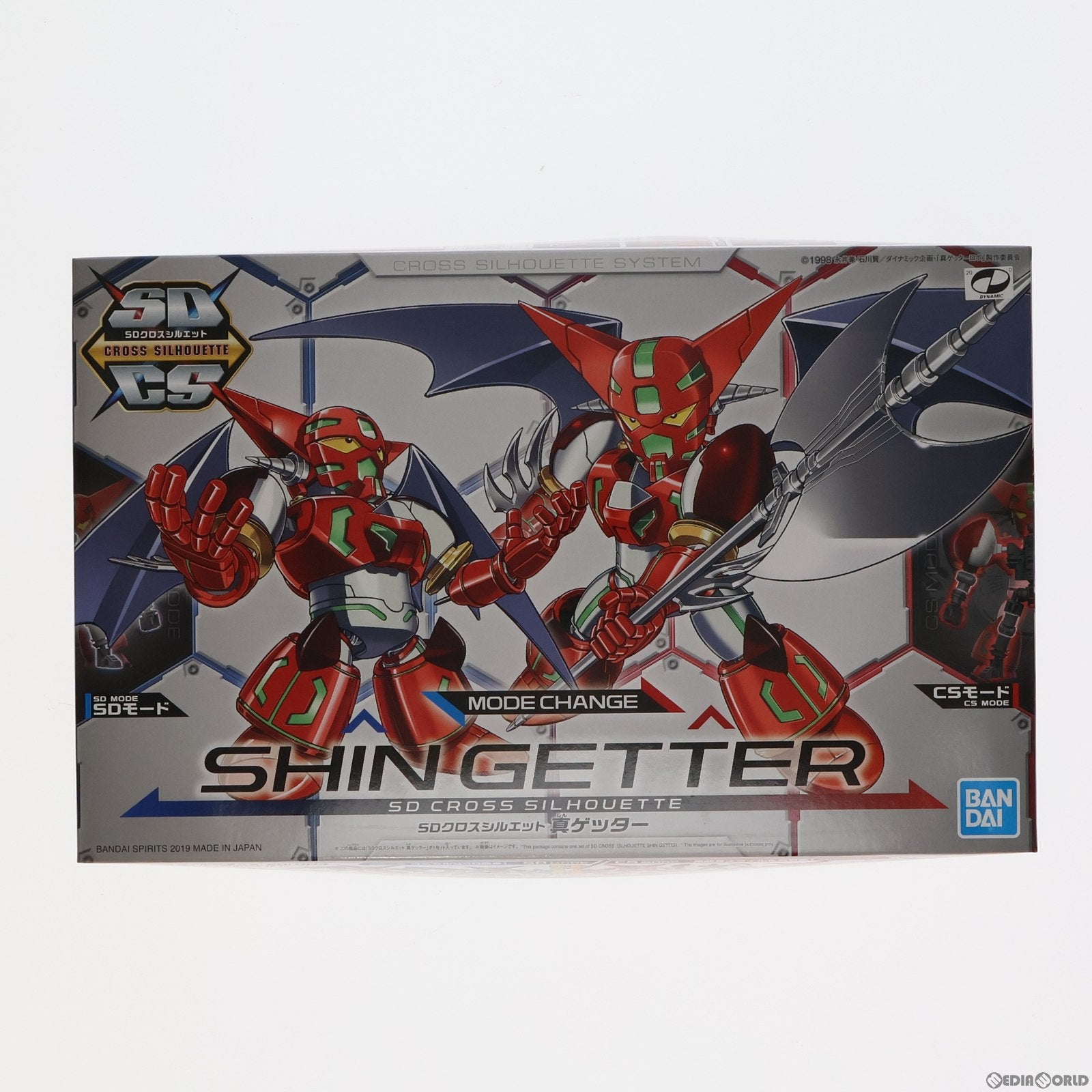 【中古即納】[PTM] SDクロスシルエット 真ゲッター 真ゲッターロボ 世界最後の日 プラモデル バンダイスピリッツ(20190622)