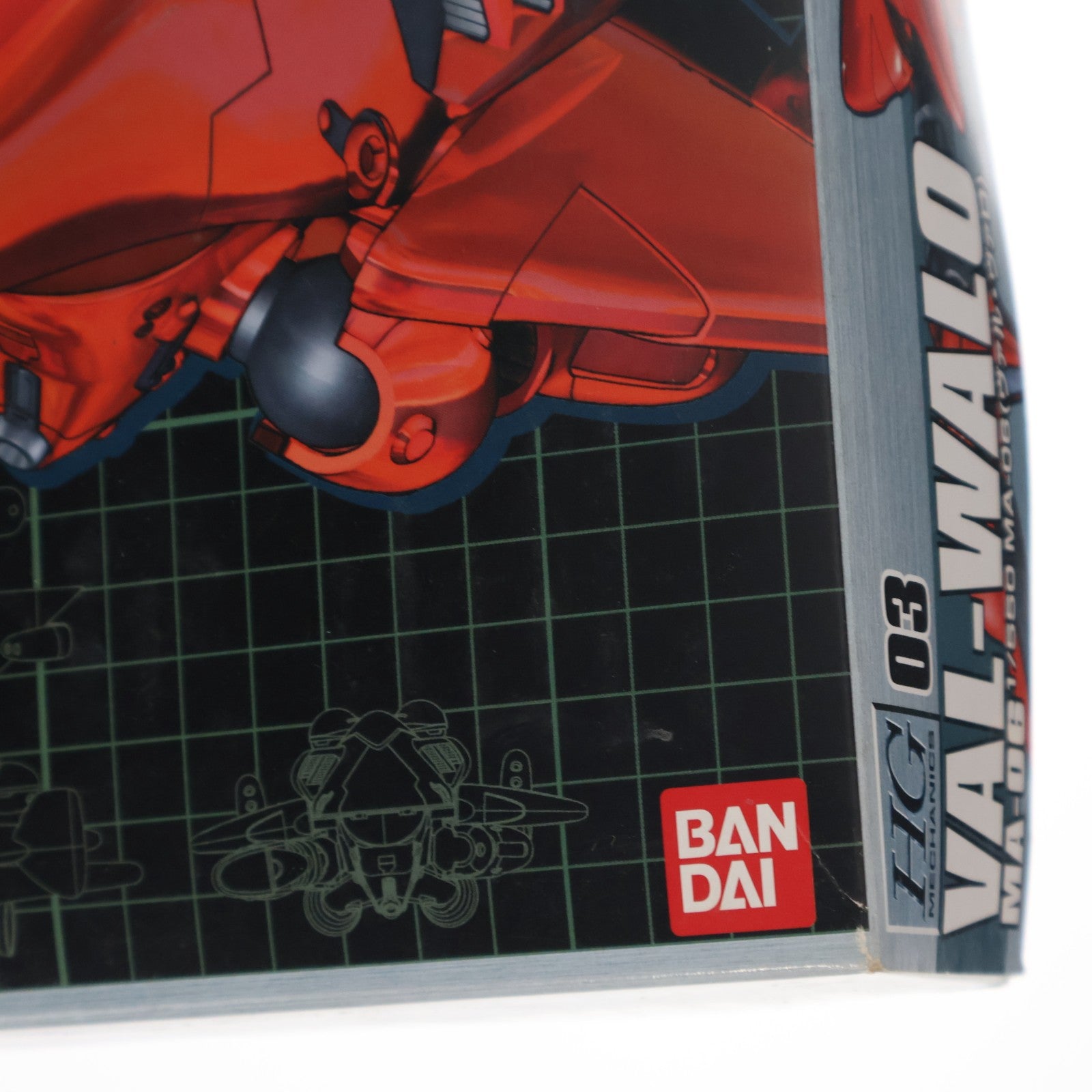 【中古即納】[PTM] HGM 1/550 MA-06 ヴァル・ヴァロ 機動戦士ガンダム0083 STARDUST MEMORY(スターダストメモリー) プラモデル バンダイ(19991231)