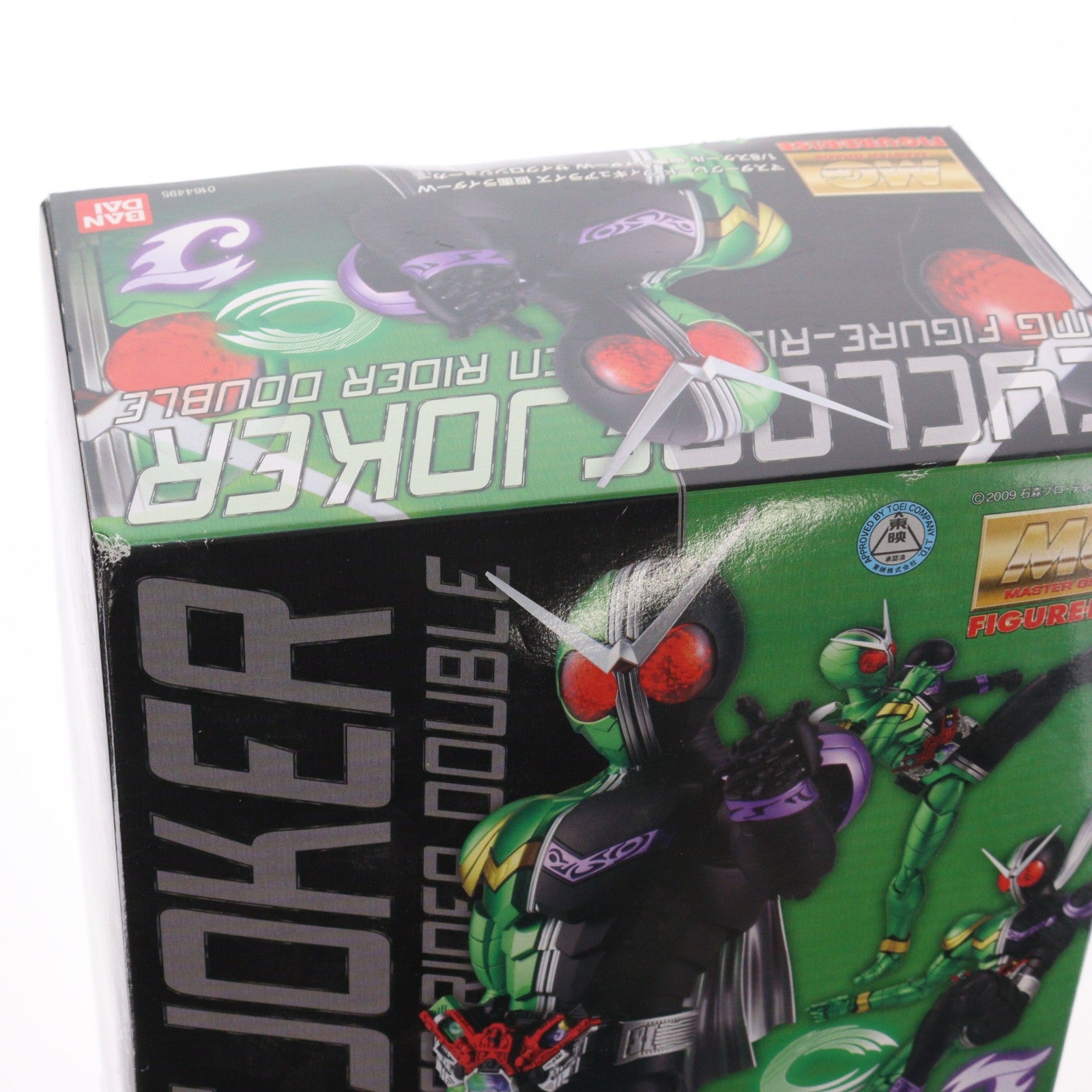 【中古即納】[PTM] MG FIGURE-RISE(フィギュアライズ) 1/8 仮面ライダーW サイクロンジョーカー プラモデル(0164495) バンダイ(20100831)