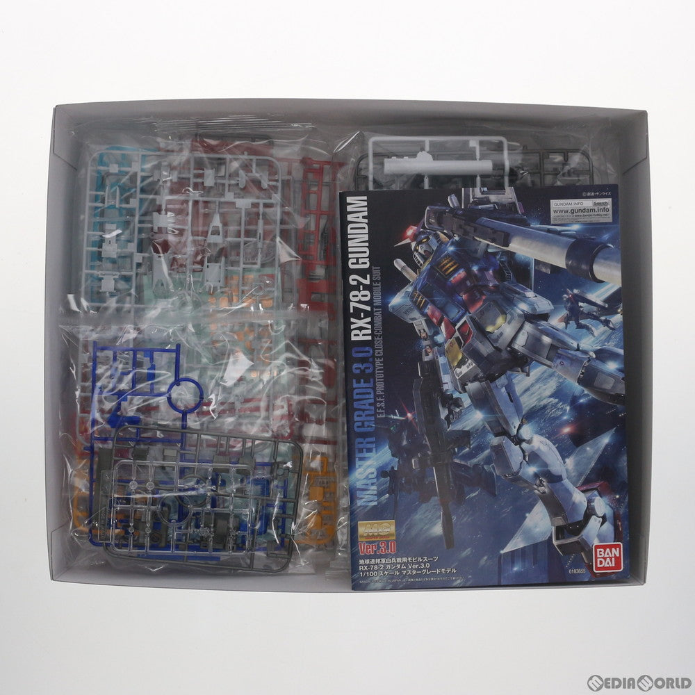 【中古即納】[PTM] B賞 MG 1/100 RX-78-2ガンダムVer.3.0 ソリッドクリア/リバース 一番くじコラボ 機動戦士ガンダム ガンプラ プラモデル プライズ バンプレスト/バンダイ(20180822)