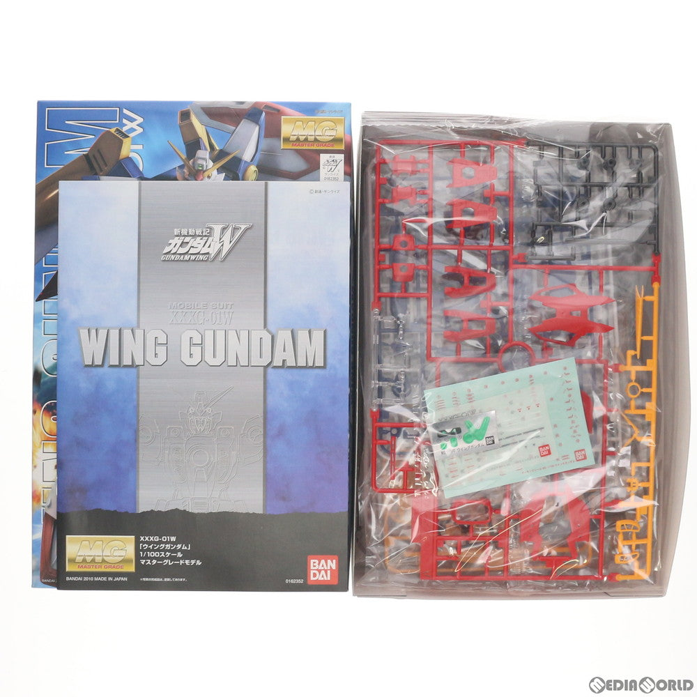 【中古即納】[PTM] MG 1/100 XXXG-01W ウイングガンダム 新機動戦記ガンダムW(ウイング) プラモデル(0162352) バンダイ(20180529)