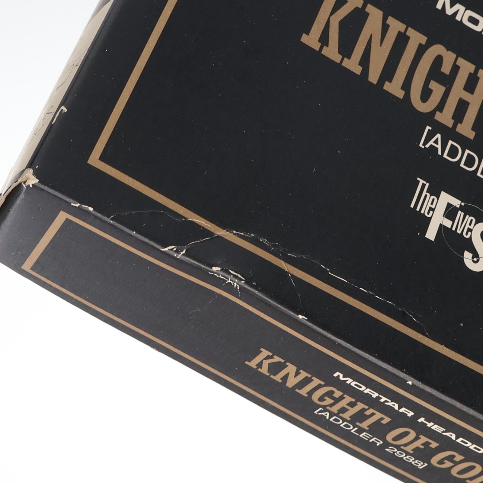 【中古即納】[PTM] 1/144 MORTAR HEADD KNIGHT OF GOLD ADDLER 2988(モーターヘッド ナイト・オブ・ゴールド アドラー 2988) ファイブスター物語 シリーズNo.9 ガレージキット プラモデル ウェーブ(WAVE)(19991231)