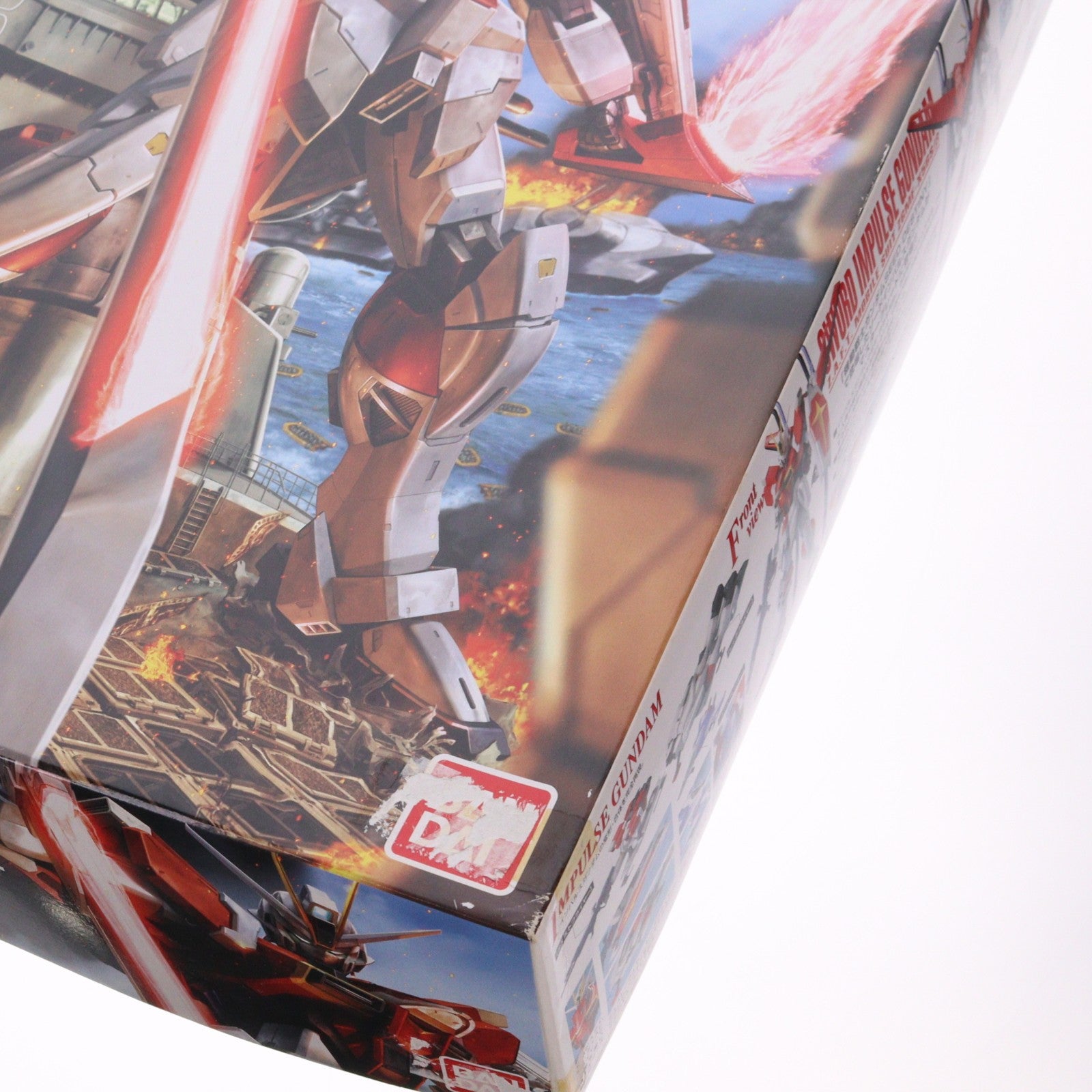 【中古即納】[PTM] MG 1/100 ZGMF-X56S/β ソードインパルスガンダム 機動戦士ガンダムSEED DESTINY(シード デスティニー) プラモデル バンダイ(20090430)