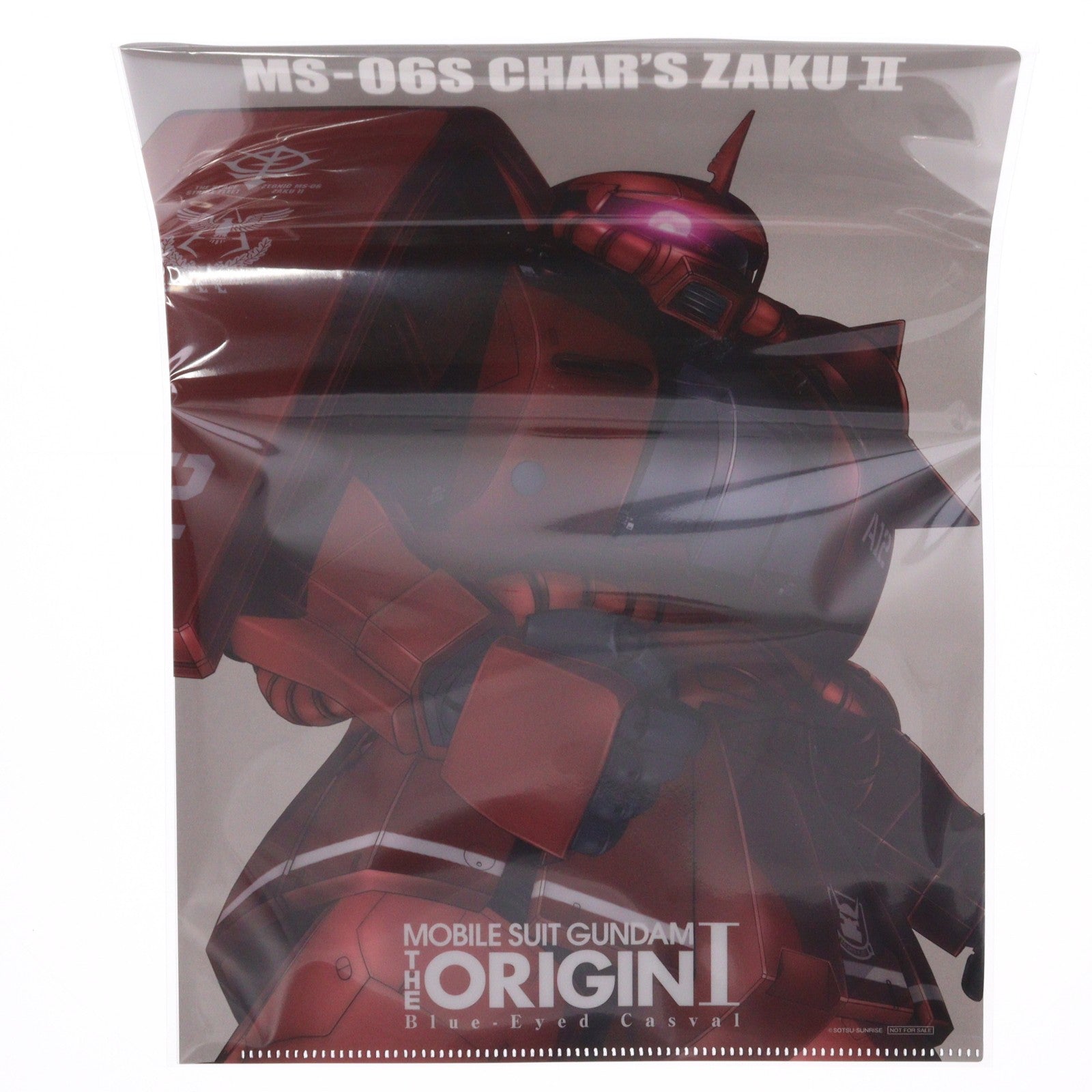 【中古即納】[PTM] クリアファイル付属 HG 1/144 MS-06S シャア専用ザクII(オリジン) 機動戦士ガンダム THE ORIGIN(ジ・オリジン) プラモデル(0196423) バンダイ(20150424)