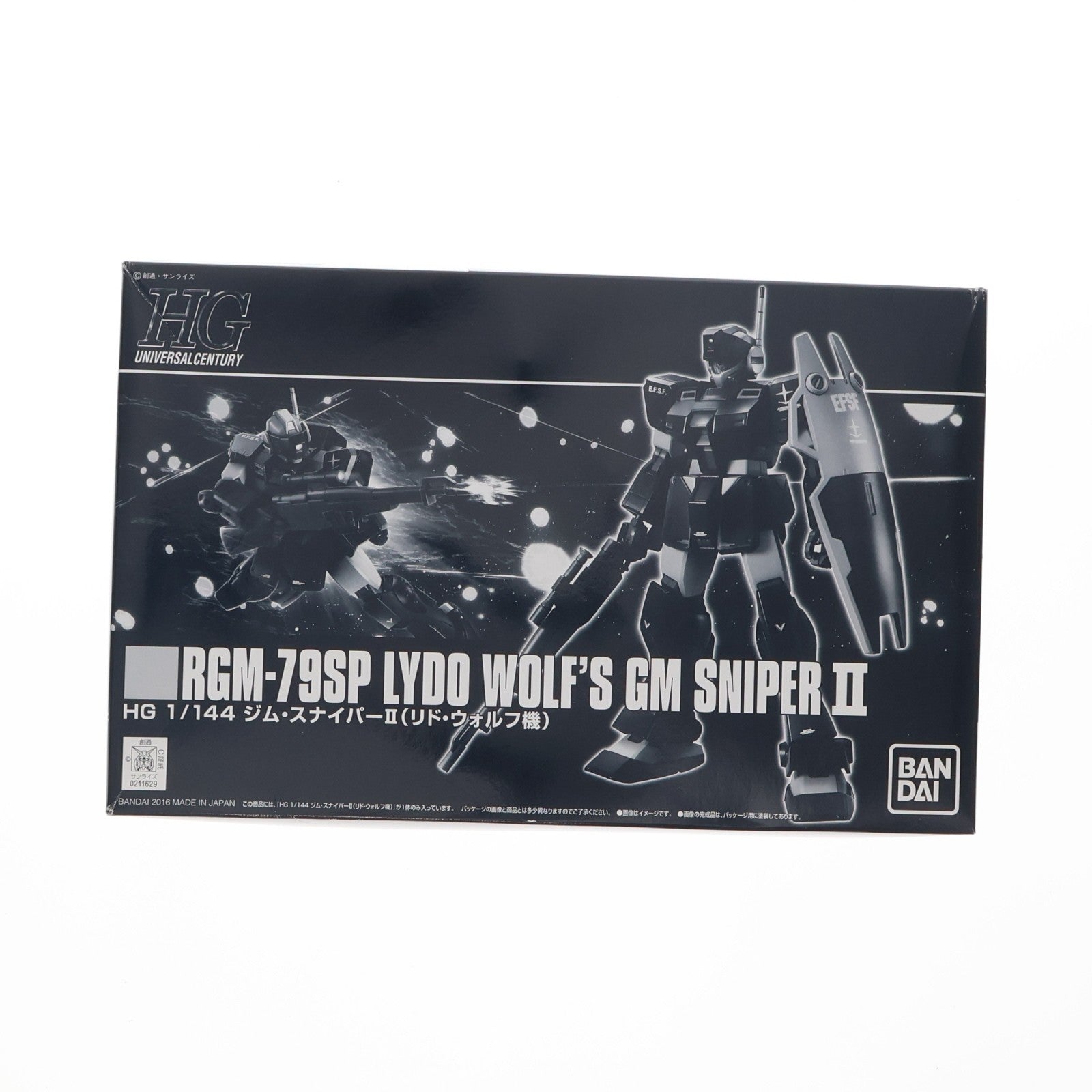 【中古即納】[PTM] プレミアムバンダイ限定 HGUC 1/144 RGM-79SP ジム・スナイパーII(リド・ウォルフ機) 機動戦士ガンダム プラモデル(0211629) バンダイ(20160930)