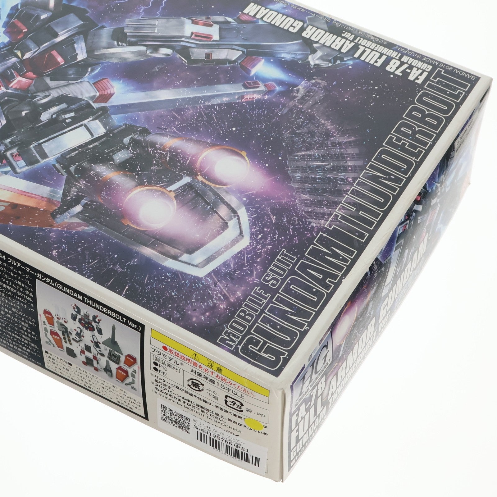 【中古即納】[PTM] HG 1/144 FA-78 フルアーマー・ガンダム(GUNDAM THUNDERBOLT Ver.) 機動戦士ガンダム サンダーボルト プラモデル(0207885) バンダイ(20160430)