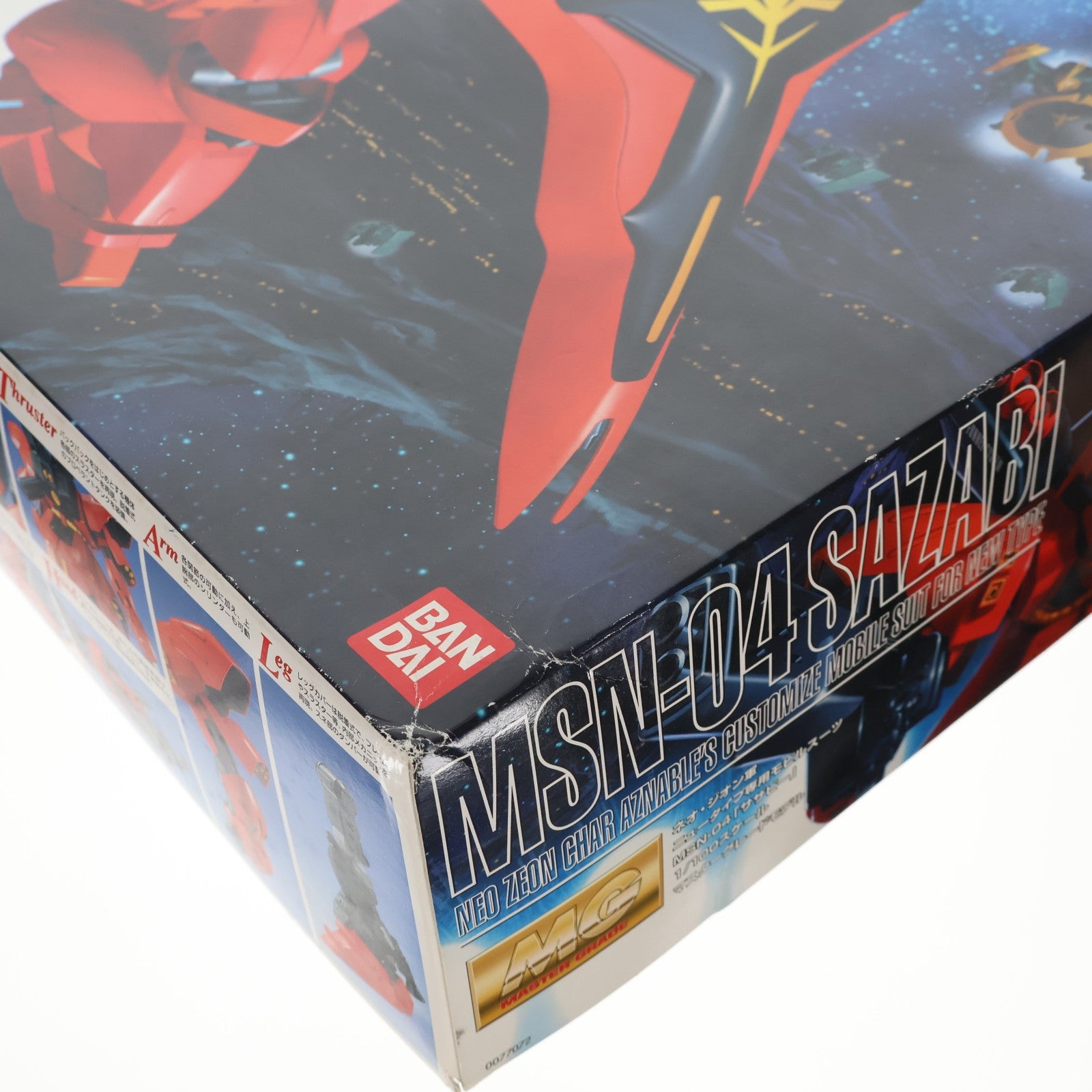 【中古即納】[PTM] MG 1/100 MSN-04 サザビー 機動戦士ガンダム 逆襲のシャア プラモデル(0077072) バンダイ(20170802)