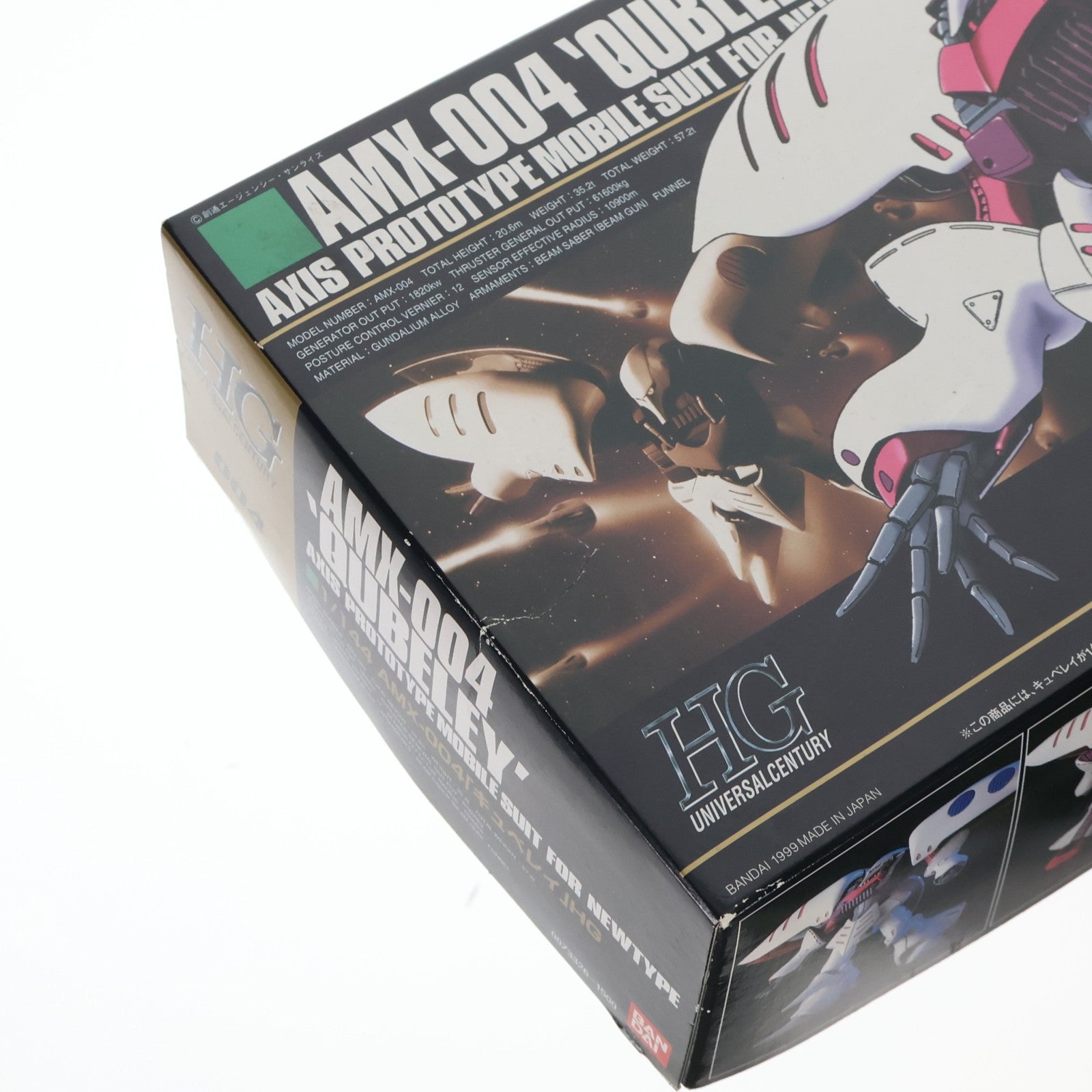 【中古即納】[PTM] HGUC 1/144 AMX-004 キュベレイ 機動戦士Zガンダム プラモデル バンダイ(20090831)