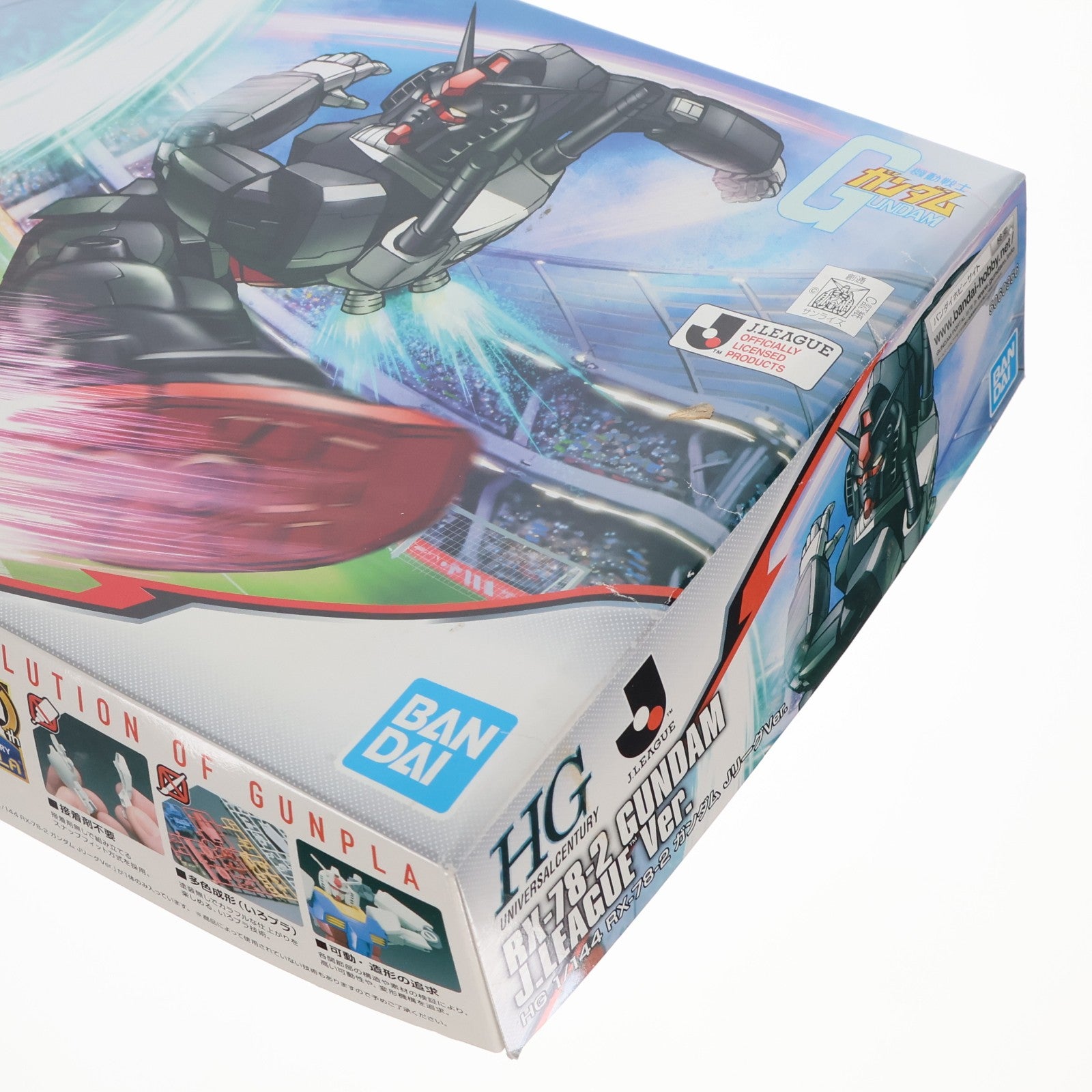 【中古即納】[PTM] HG 1/144 RX-78 ガンダム JリーグVer. 機動戦士ガンダム40周年記念 Jリーグコラボレーション 機動戦士ガンダム プラモデル(5060356) バンダイスピリッツ(20200301)