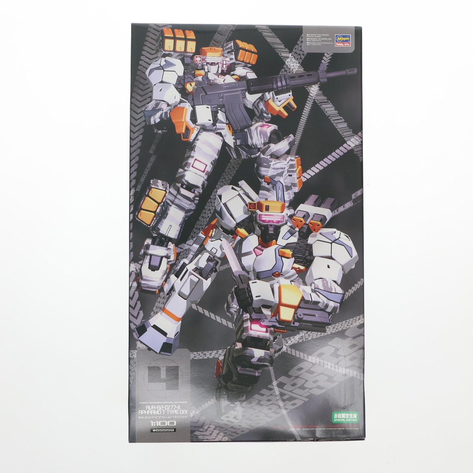 【中古即納】[PTM] 1/100 RVR-62-D/77-X 『アファームドT タイプD/X』 電脳戦機バーチャロン フォース プラモデル(65559) ハセガワ(20110303)