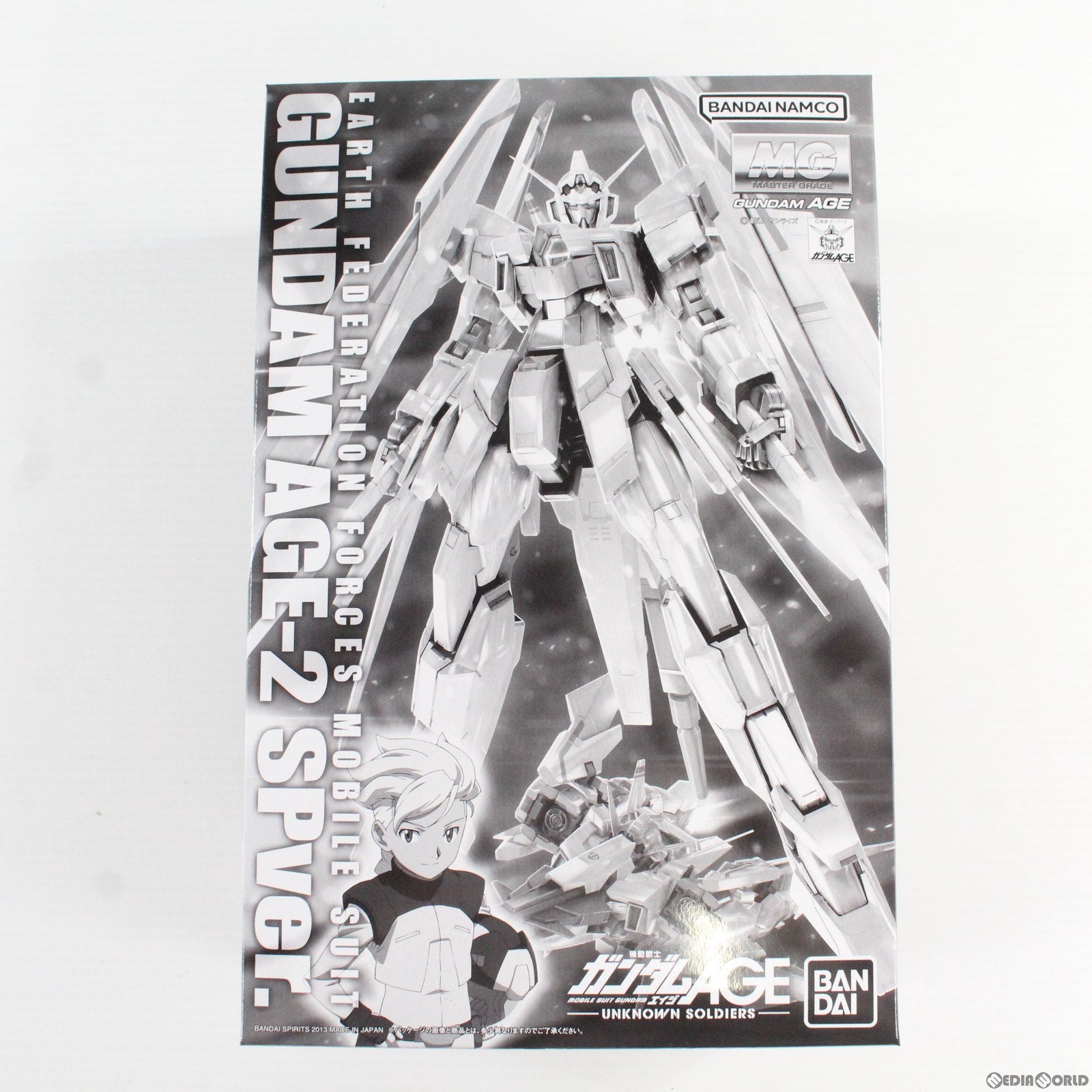 【中古即納】[PTM] プレミアムバンダイ限定 MG 1/100 AGE-2 ガンダムAGE-2ノーマル 特務隊仕様 機動戦士ガンダムAGE UNKNOWN SOLDIERS(エイジ アンノウン ソルジャーズ) プラモデル(5065306) バンダイスピリッツ(20230228)