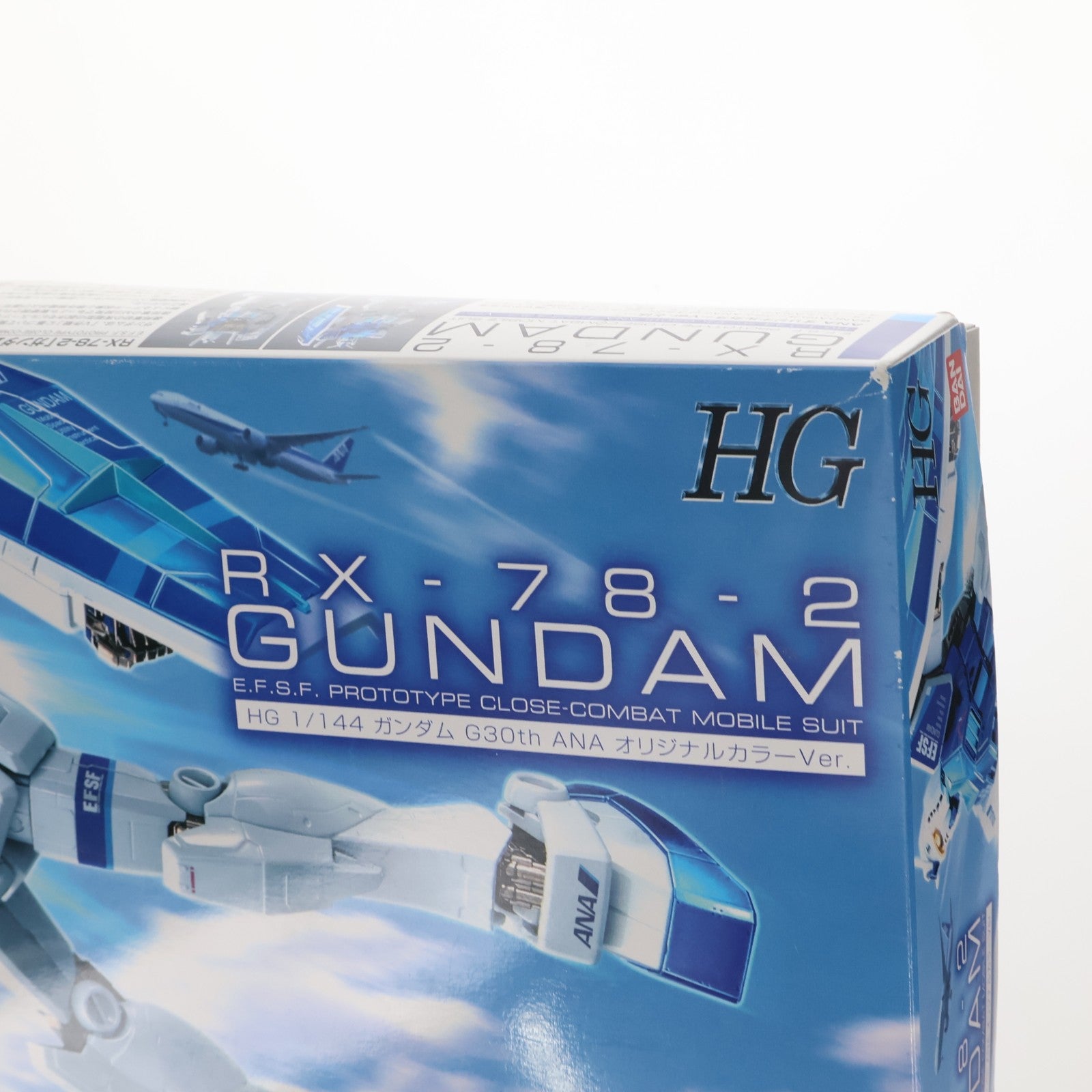 【中古即納】[PTM] HG 1/144 RX-78-2 ガンダム G30th ANAオリジナルカラーVer. 機動戦士ガンダム プラモデル ANA×ガンダム SKYプロジェクト搭乗者限定 バンダイ(20100701)