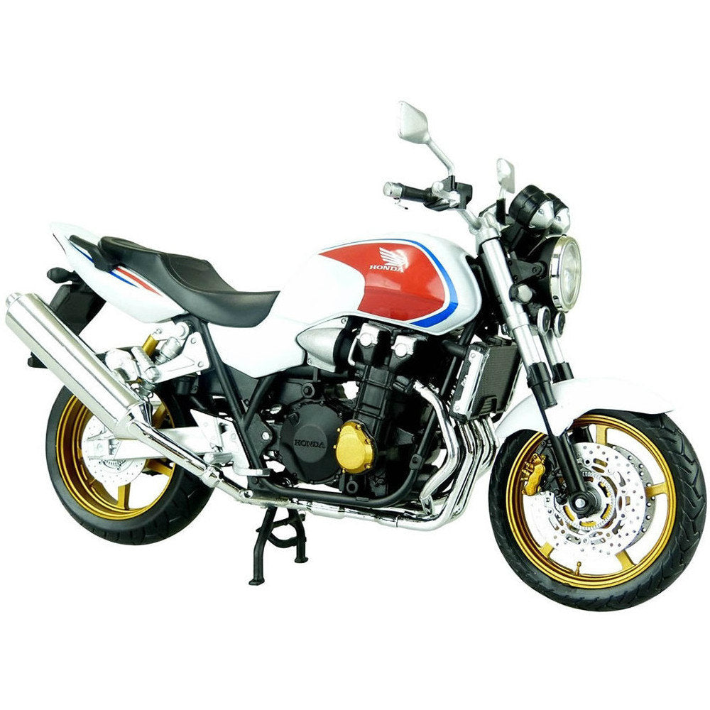 【中古即納】[MDL] 1/12 完成品バイクシリーズ CB1300 SUPER FOUR(ホワイト/レッド) 完成品 ミニカー(095317) スカイネット/アオシマ(20130207)