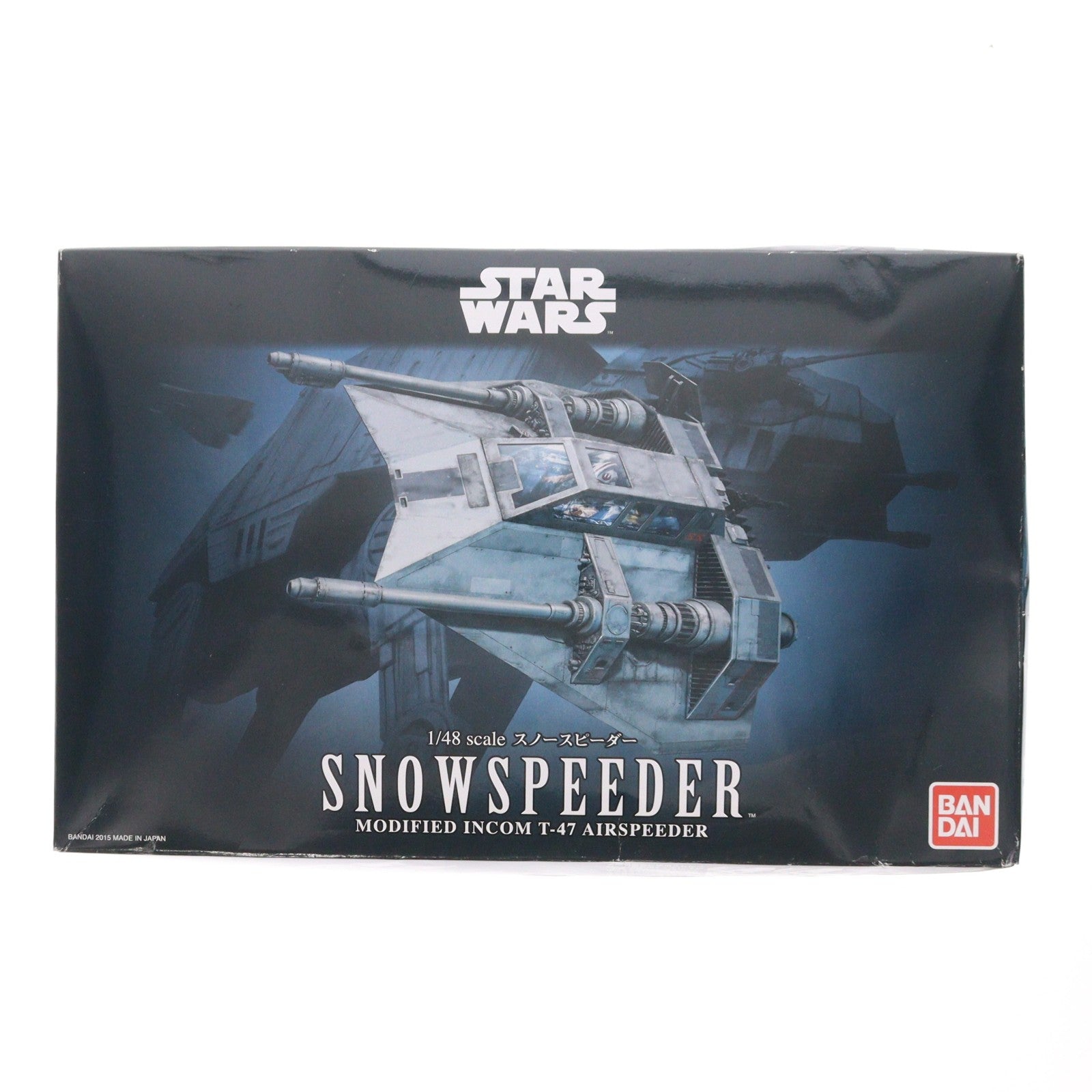 【中古即納】[PTM] 1/48 スノースピーダー STAR WARS(スター・ウォーズ) エピソード5/帝国の逆襲 プラモデル(196692) バンダイ(20150529)