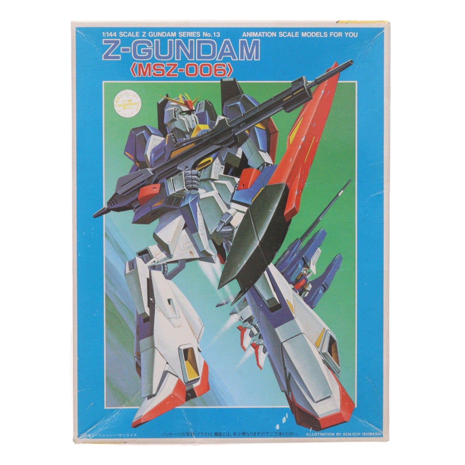 【中古即納】[PTM] 1/144 MSZ-006 ゼータガンダム 機動戦士Zガンダム シリーズ No.13 プラモデル(0004489) バンダイ(20130601)