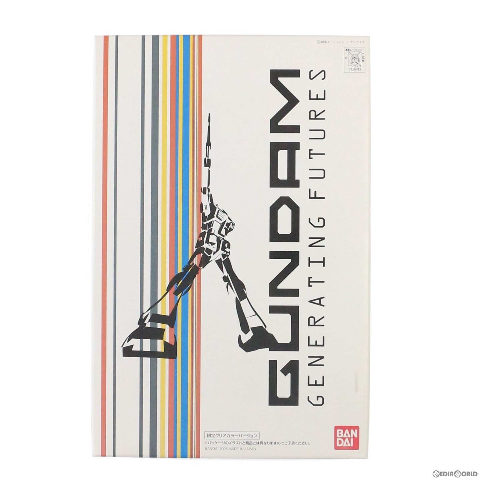 【中古即納】[PTM] ガンダム展限定 HGUC 1/144 RX-78-2 ガンダム 限定クリアカラーVer. GENERATING FUTURES 機動戦士ガンダム プラモデル バンダイ(19991231)