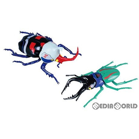 【中古即納】[PTM] 自由研究シリーズ No.251 マジンガーZ VS デビルマン編 カブトムシ マジンガーZ ver. VS クワガタムシ デビルマン ver. プラモデル(171395) フジミ模型(FUJIMI)(20230618)