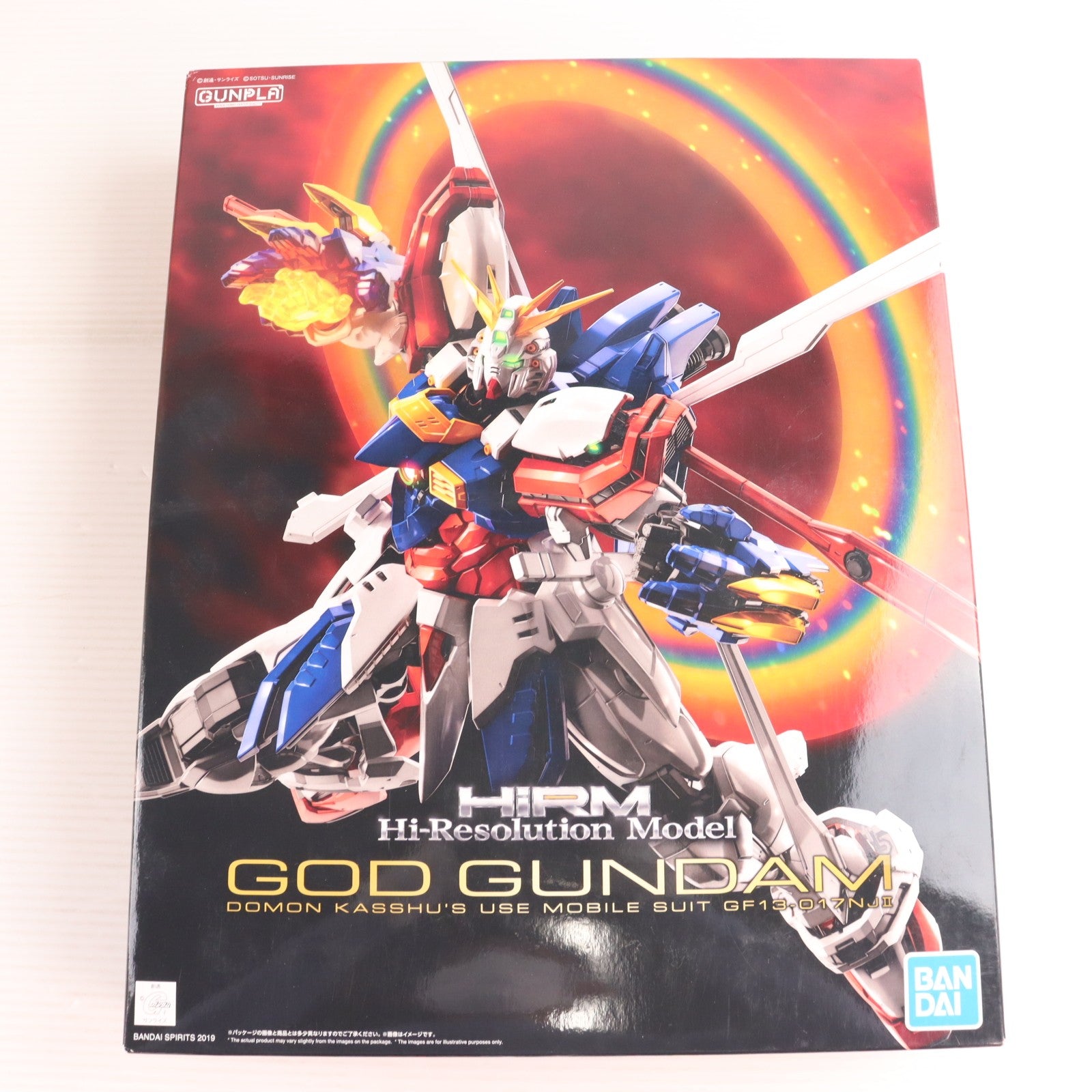 【中古即納】[PTM] ハイレゾリューションモデル 1/100 GF13-017NJII ゴッドガンダム 機動武闘伝Gガンダム プラモデル(5058206) バンダイスピリッツ(20191026)