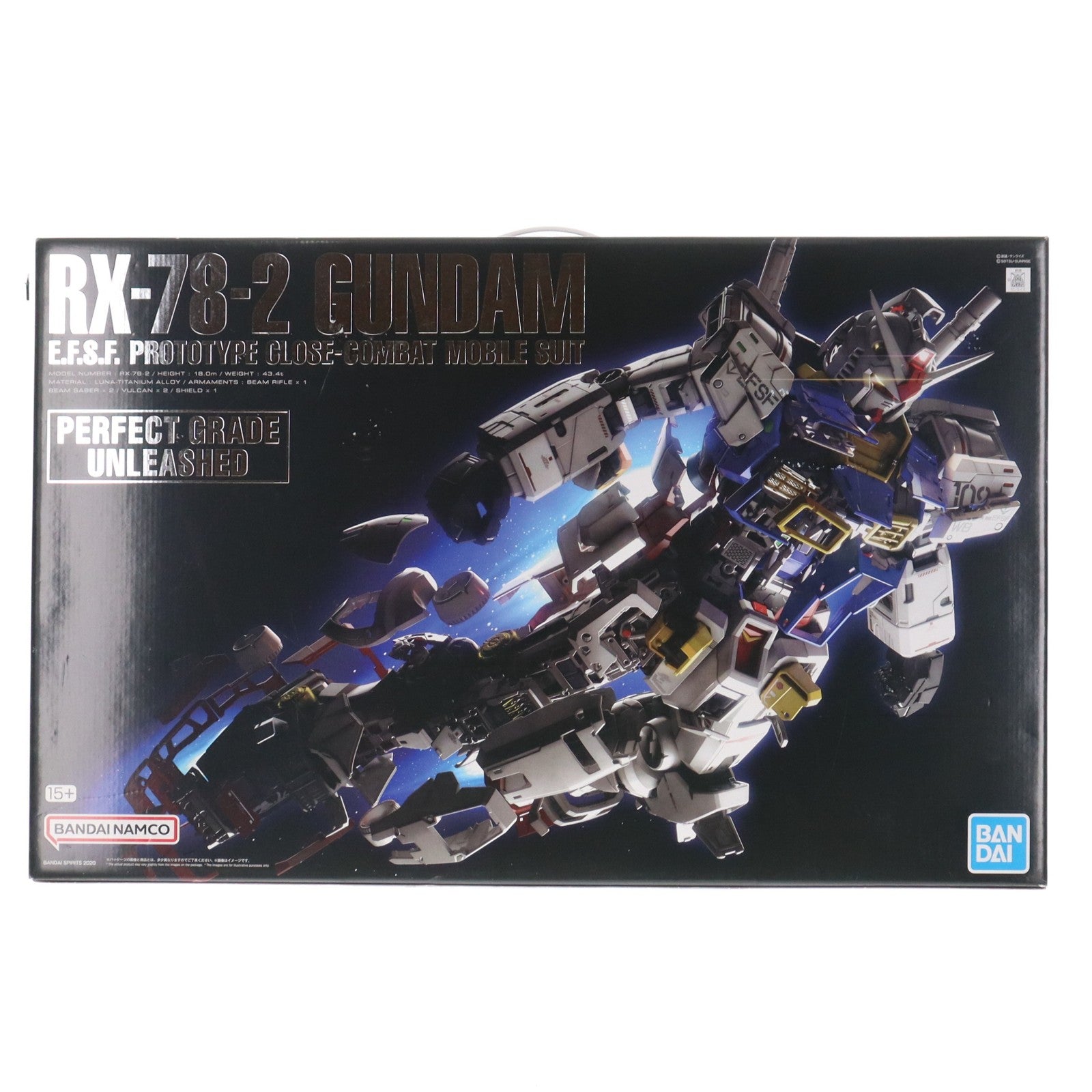 【中古即納】[PTM] (再販) PG UNLEASHED 1/60 RX-78-2 ガンダム 機動戦士ガンダム プラモデル(2530615) バンダイスピリッツ(20250601)