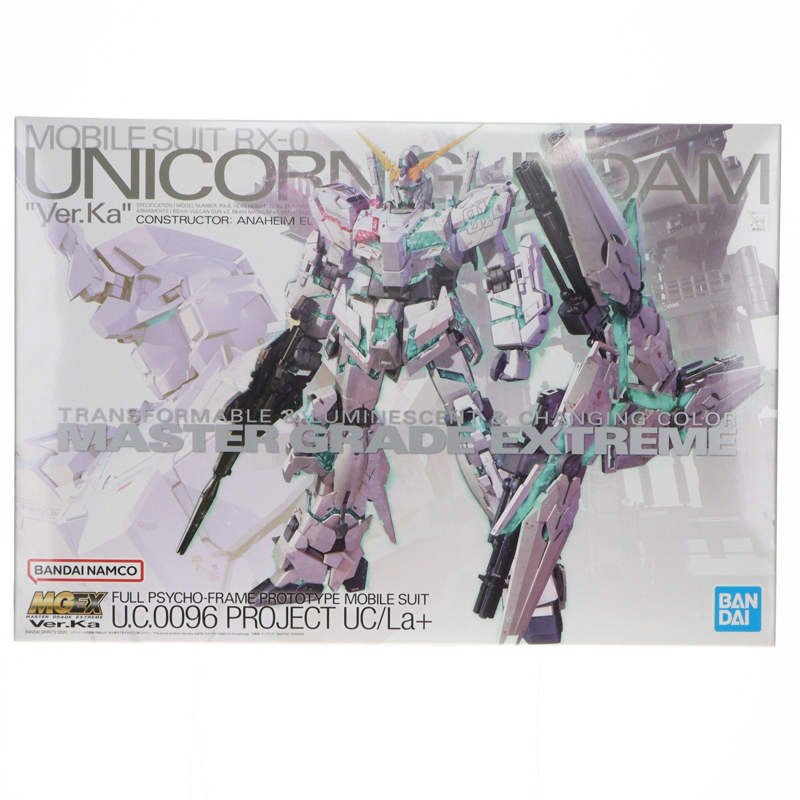 【中古即納】[PTM] (再販) MGEX 1/100 RX-0 ユニコーンガンダム Ver.Ka 機動戦士ガンダムUC(ユニコーン) プラモデル(5060277) バンダイスピリッツ(20241231)