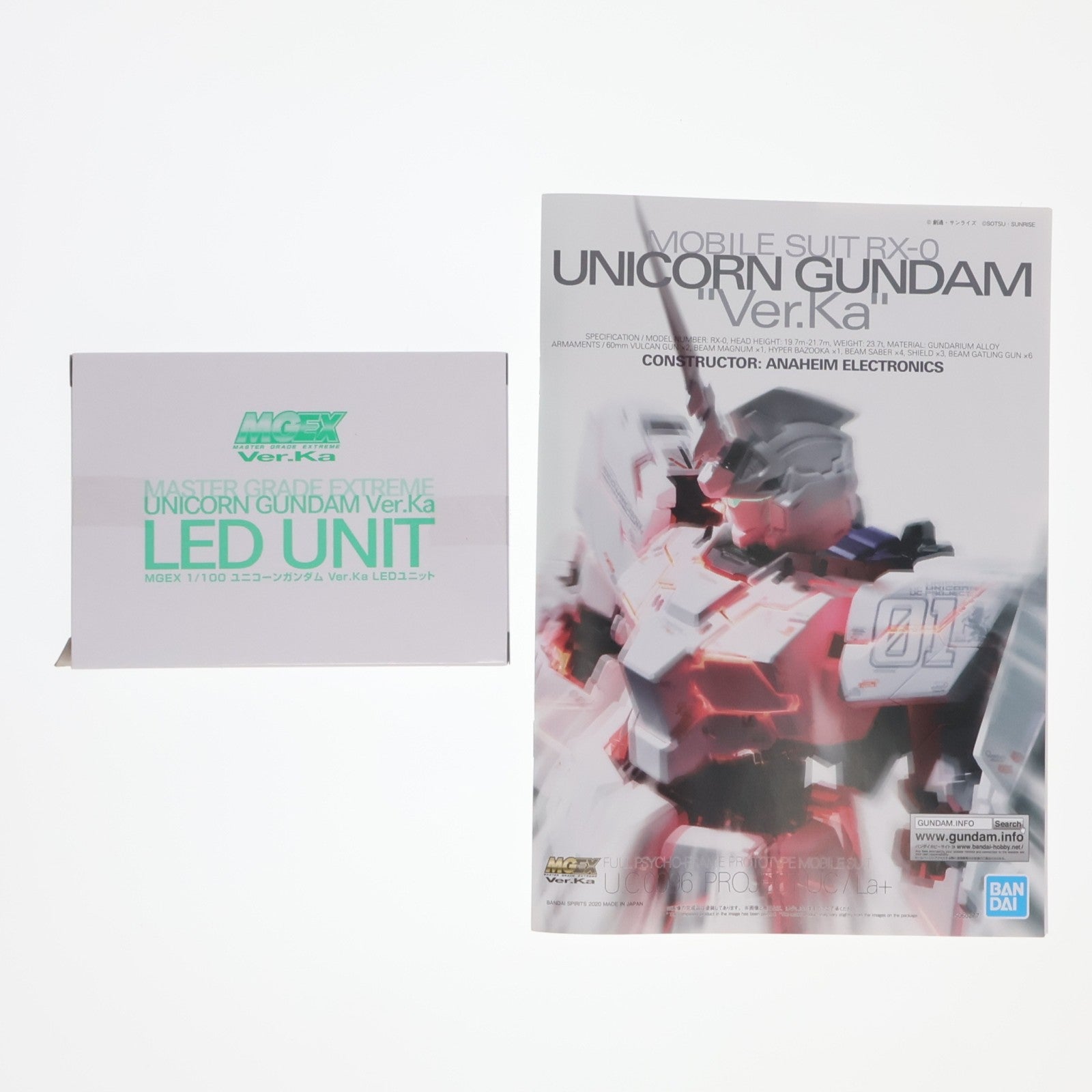【中古即納】[PTM] (再販) MGEX 1/100 RX-0 ユニコーンガンダム Ver.Ka 機動戦士ガンダムUC(ユニコーン) プラモデル(5060277) バンダイスピリッツ(20241231)