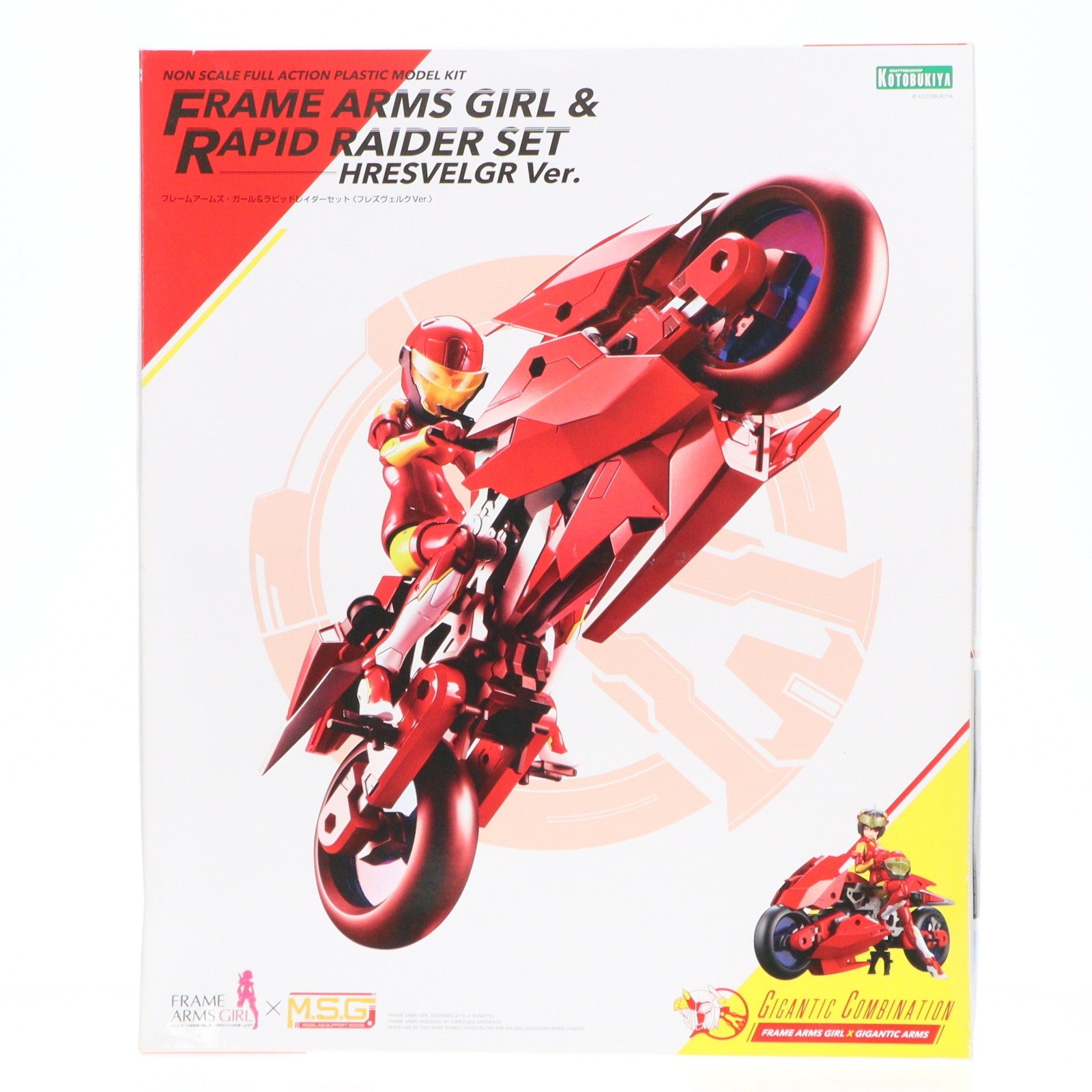 【中古即納】[PTM] フレームアームズ・ガール&ラピッドレイダーセット フレズヴェルクVer. プラモデル(FG048) コトブキヤ(20180825)