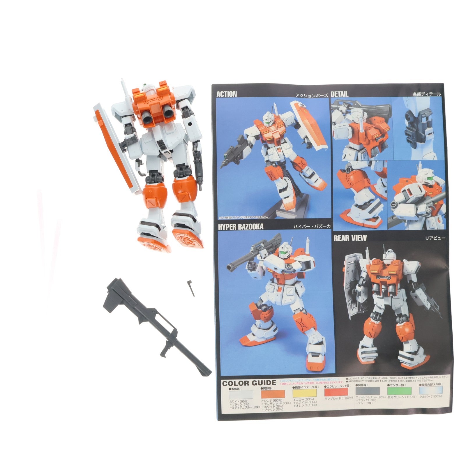 【中古即納】[PTM] HGUC 1/144 RGM-79 パワードジム 機動戦士ガンダム0083 STARDUST MEMORY(スターダストメモリー) プラモデル バンダイ(20180331)