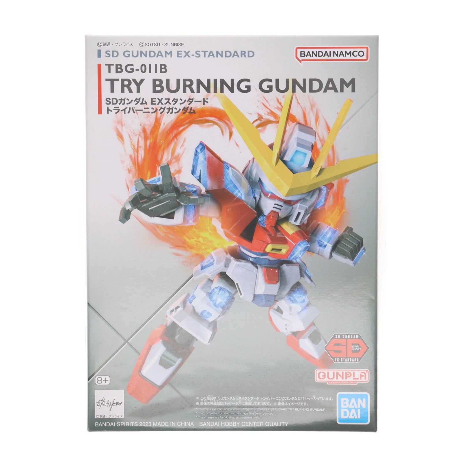 【中古即納】[PTM] (再販) SDガンダム EXスタンダード TBG-011B トライバーニングガンダム ガンダムビルドファイターズトライ プラモデル(5065625) バンダイスピリッツ(20230901)