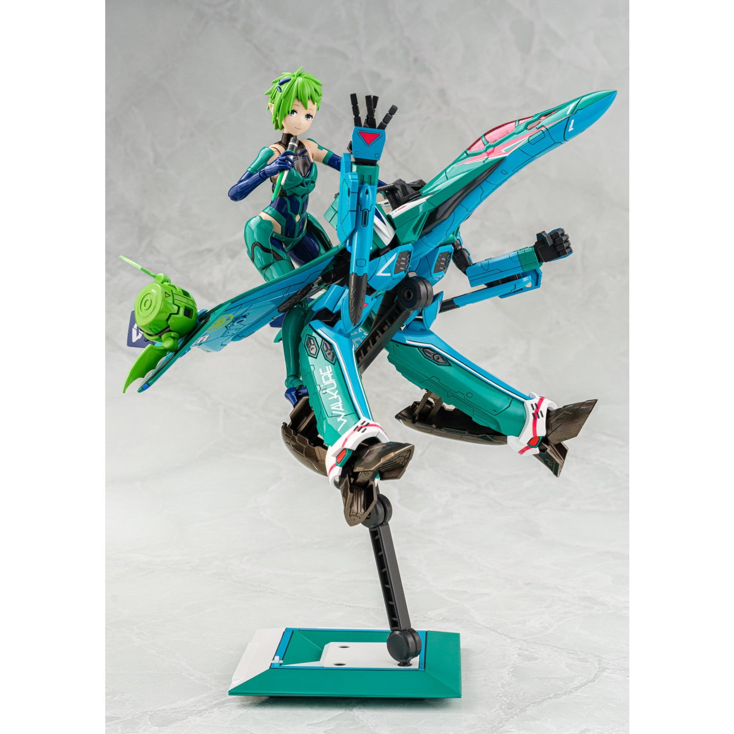 【中古即納】[PTM] V.F.G. MC-15 VF-31A カイロス レイナ・プラウラー マクロスΔ(デルタ) プラモデル(065266) アオシマ(20241023)