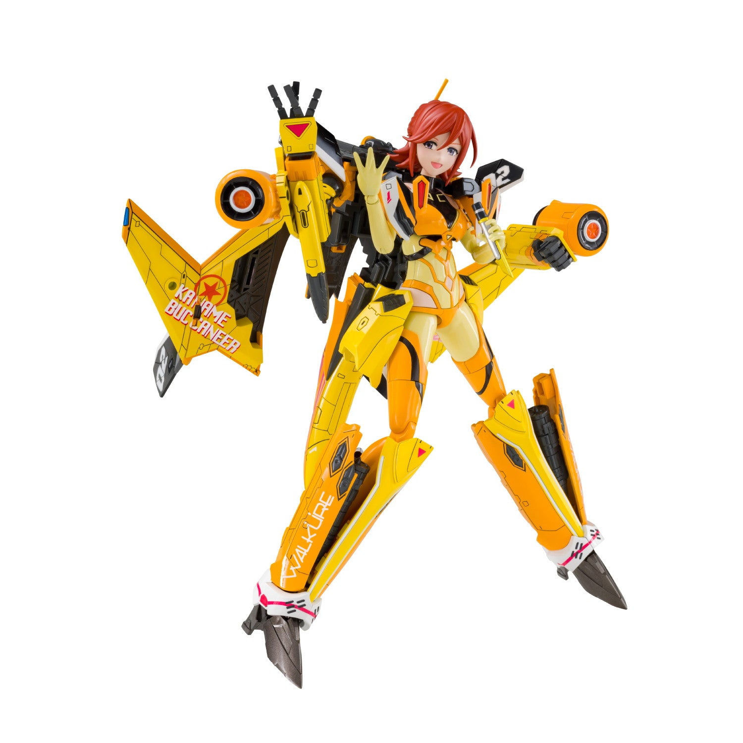 【中古即納】[PTM] V.F.G. MC-16 VF-31J ジークフリード カナメ・バッカニア マクロスΔ(デルタ) プラモデル(065273) アオシマ(20241222)