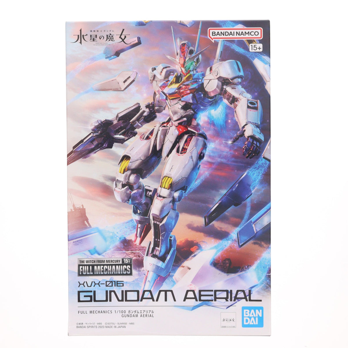 【中古即納】[PTM] (再販) FULL MECHANICS 1/100 ガンダムエアリアル 機動戦士ガンダム 水星の魔女 プラモデル(5065090) バンダイスピリッツ(20250904)
