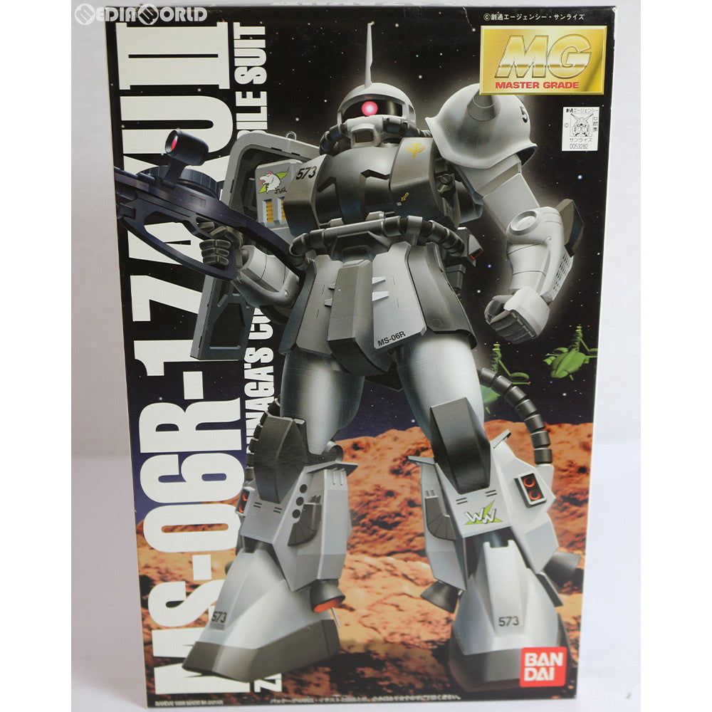 【中古即納】[PTM] MG 1/100 MS-06R-1 ザクII シン・マツナガ大尉機 機動戦士ガンダム プラモデル(0053282) バンダイ(20170224)