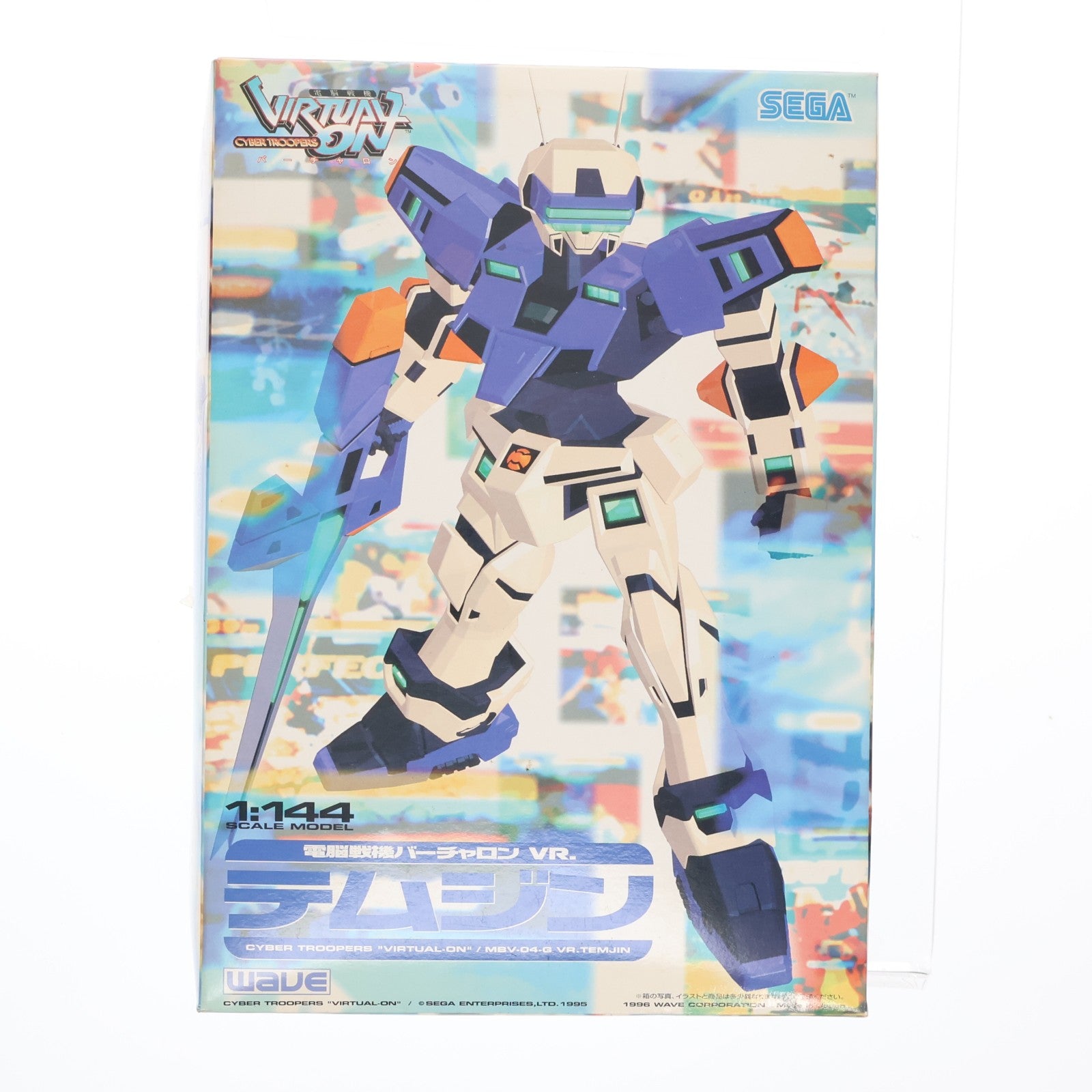 【中古即納】[PTM] 1/144 テムジン 1P 電脳戦機 バーチャロン VR. プラモデル ウェーブ(WAVE)(19970205)