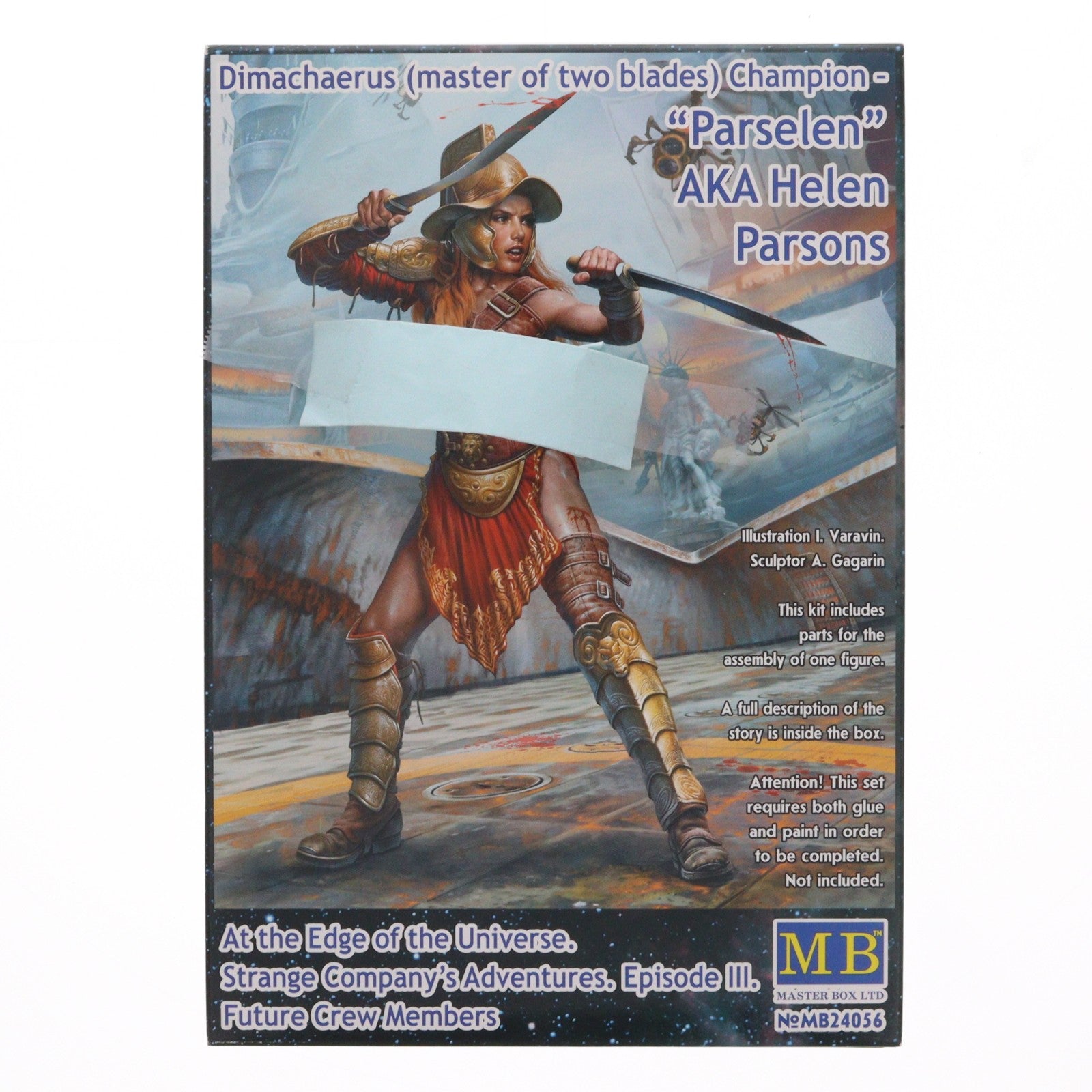 【中古即納】[PTM] 1/24 Dimachaerus master of two blades Chanpion 『Parselen』 AKA Helen Parson プラモデル(MB24056) マスターボックス(20220328)