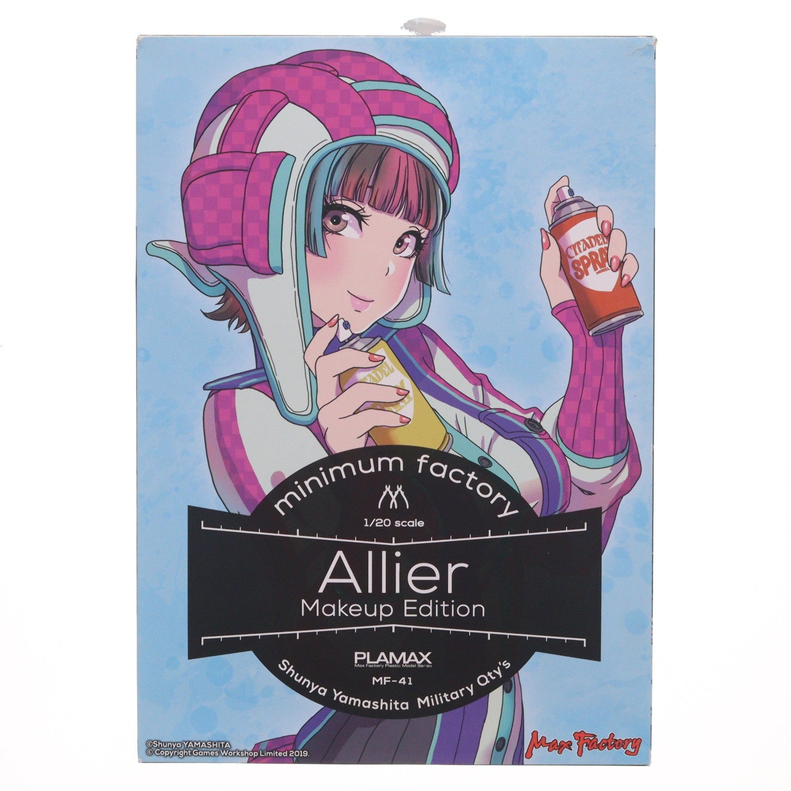 【中古即納】[PTM] PLAMAX MF-41 minimum factory 1/20 アリエ メイクアップエディション 山下しゅんや ミリタリーキューティーズ プラモデル マックスファクトリー(20191031)