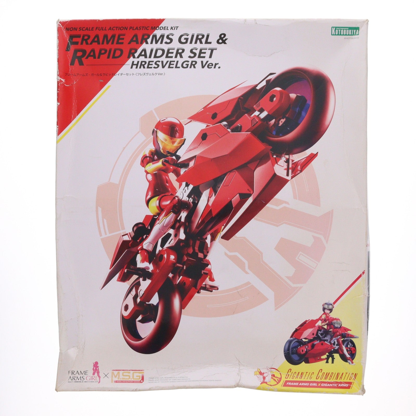 【中古即納】[PTM] フレームアームズ・ガール&ラピッドレイダーセット フレズヴェルクVer. プラモデル(FG048) コトブキヤ(20180825)