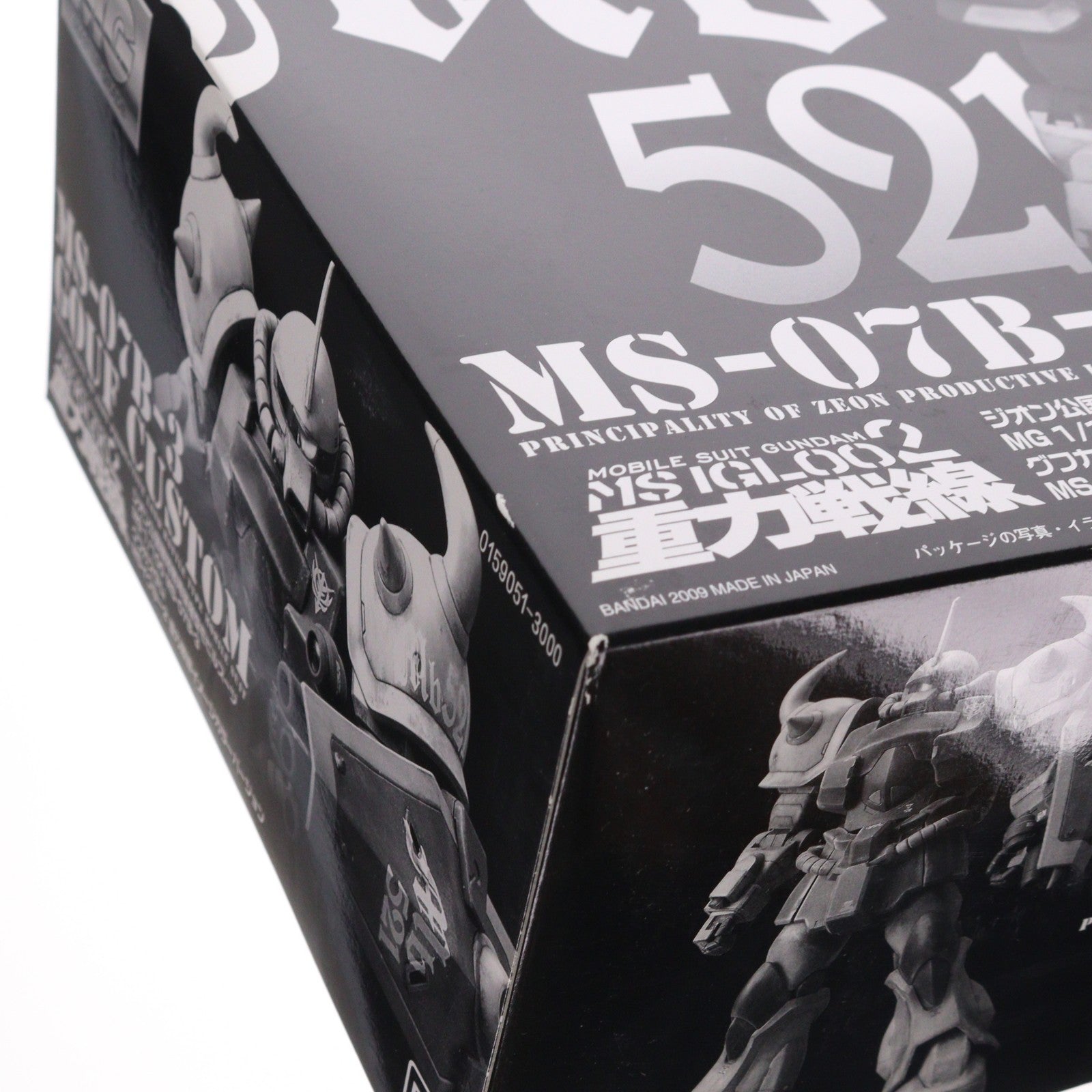 【中古即納】[PTM] MG 1/100 1/100 MS-07B3 グフカスタム(重力戦線イメージカラーVer.) 機動戦士ガンダム MSイグルー2 重力戦線 プラモデル(0159051) バンダイ(20090701)