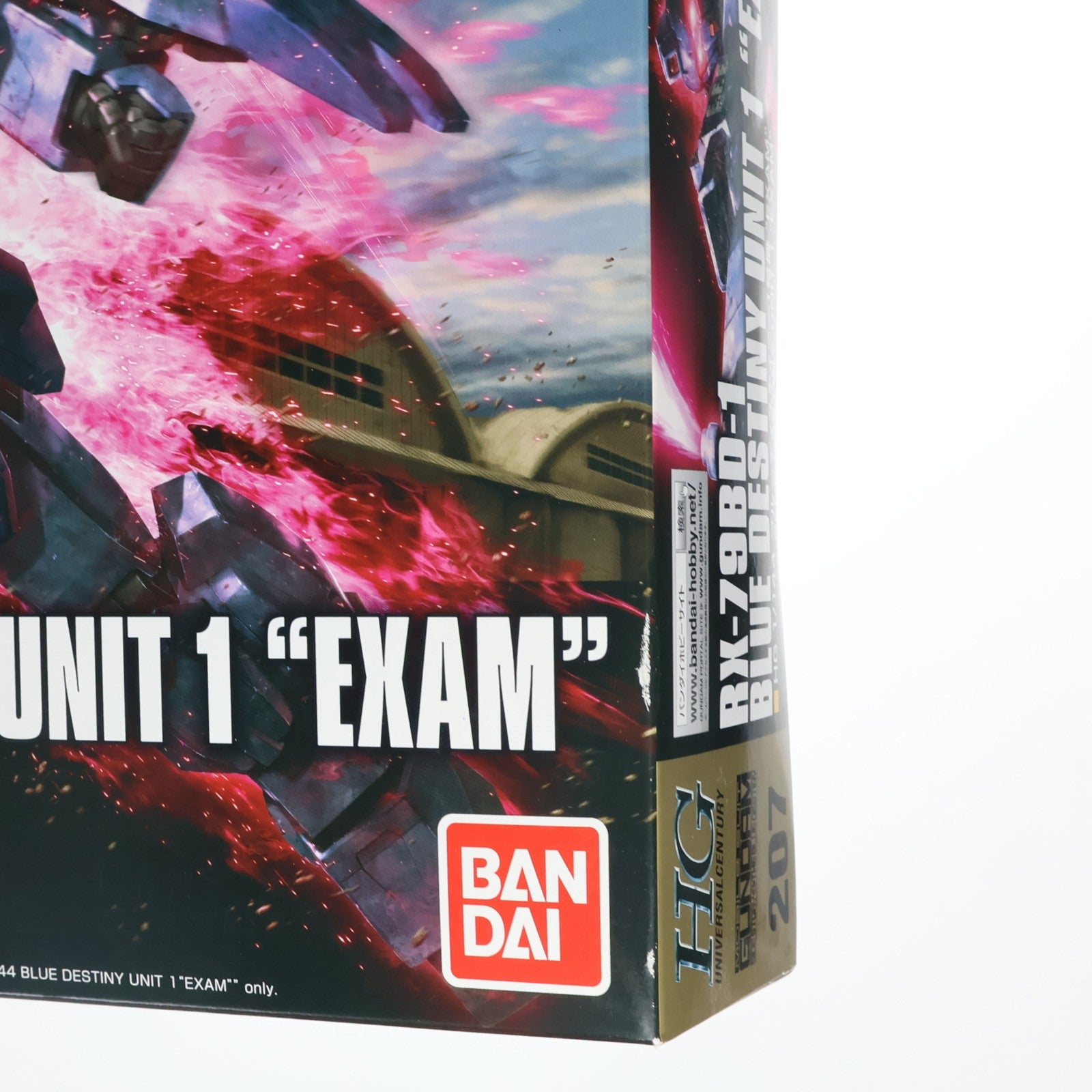 【中古即納】[PTM] HGUC 1/144 RX-79BD-1 ブルーディスティニー1号機 EXAM(エグザム) 機動戦士ガンダム外伝 THE BLUE DESTINY(ザ ブルー ディスティニー) プラモデル バンダイ(20180629)