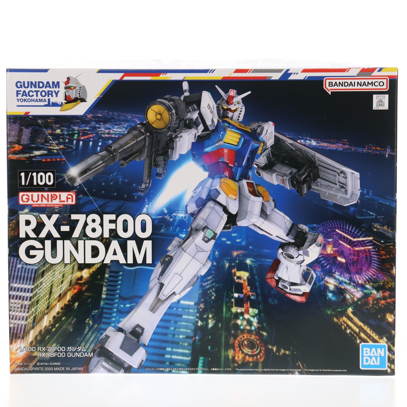 【中古即納】[PTM] 1/100 RX-78F00 ガンダム 機動戦士ガンダム プラモデル(5060610) プレミアムバンダイ&GUNDAM FACTORY YOKOHAMA限定 バンダイスピリッツ(20200911)