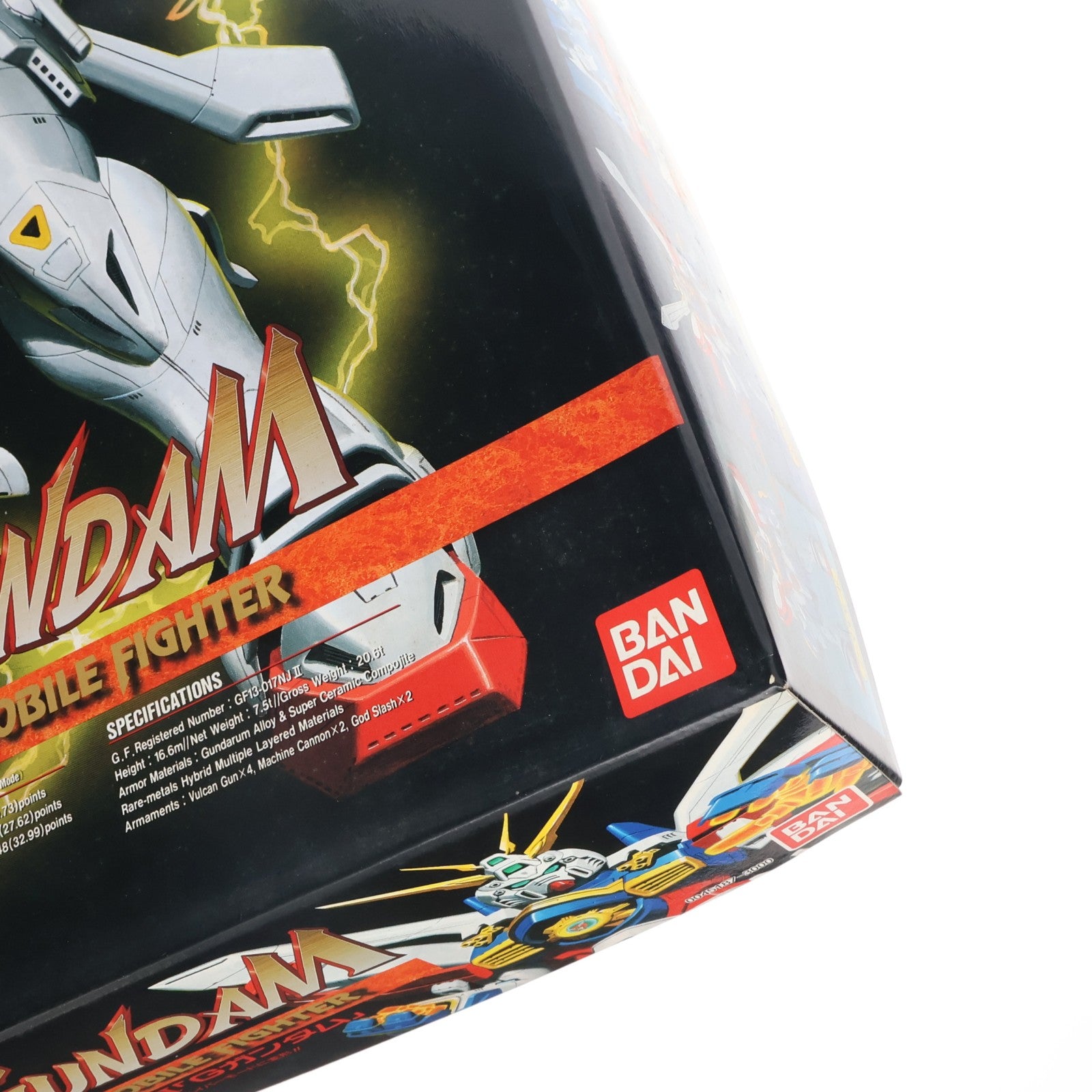 【中古即納】[PTM] HG-Ex 1/60 GF13-017NJII Gガンダム 機動武闘伝Gガンダム プラモデル(0045187) バンダイ(19941001)