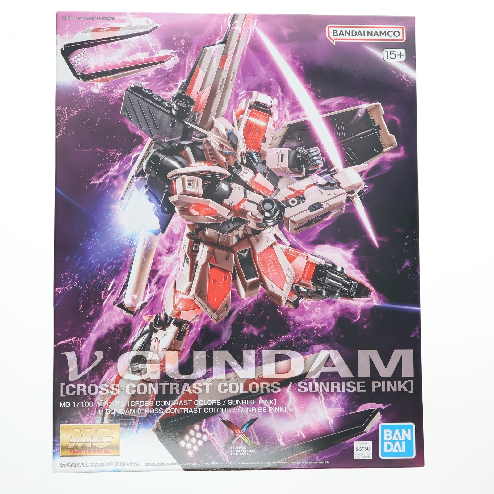 【中古即納】[PTM] イベント限定 MG 1/100 RX-93 νガンダム(CROSS CONTRAST COLORS/朝霞粉) 機動戦士ガンダム 逆襲のシャア プラモデル バンダイスピリッツ(20180430)